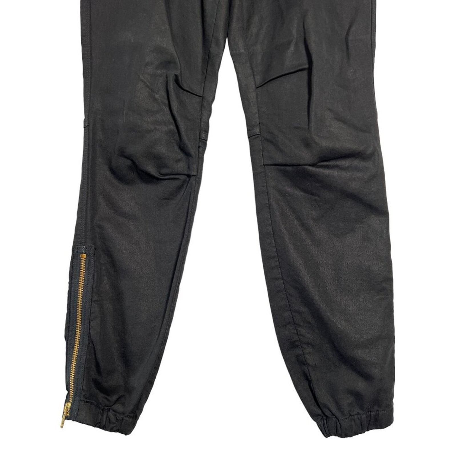 MOTHER MOTHER Wee Misfit Zip Jogger Pants Black Size 26 Size 26" / US 2 / IT 38 - 11 Thumbnail