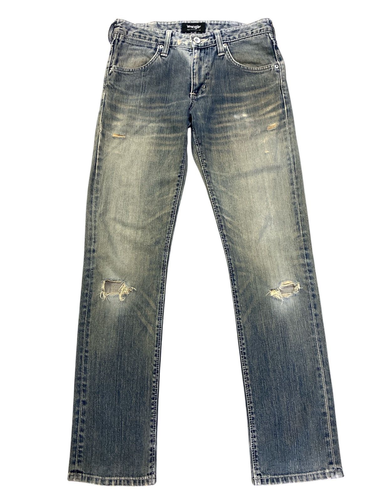 Vintage × Wrangler Vintage Wrangler Faded Distressed Jeans Size US 30 / EU 46 - 1 Thumbnail