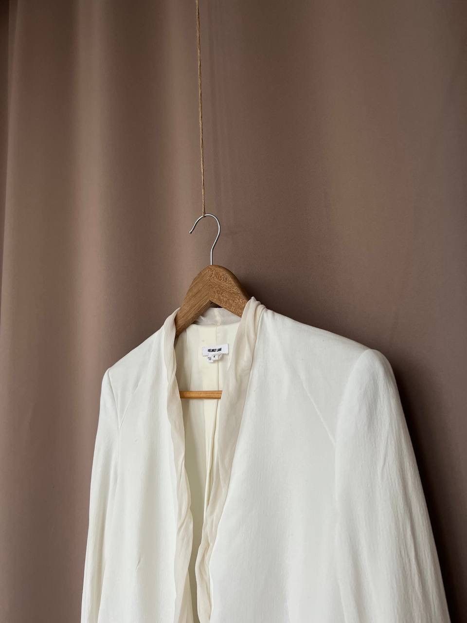 Helmut Lang Helmut Lang Padded One Button Viscose Blazer Size 4 or S/M Size S / US 4 / IT 40 - 4 Thumbnail