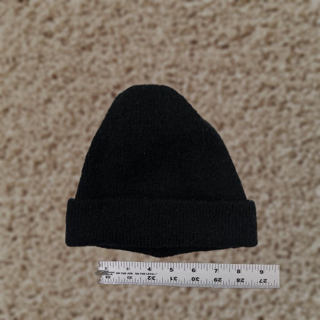 Vintage Unbranded Beanie Hat Knit One Size Black Lightweight Ski Mens Winter Casual Size ONE SIZE - 1 Thumbnail