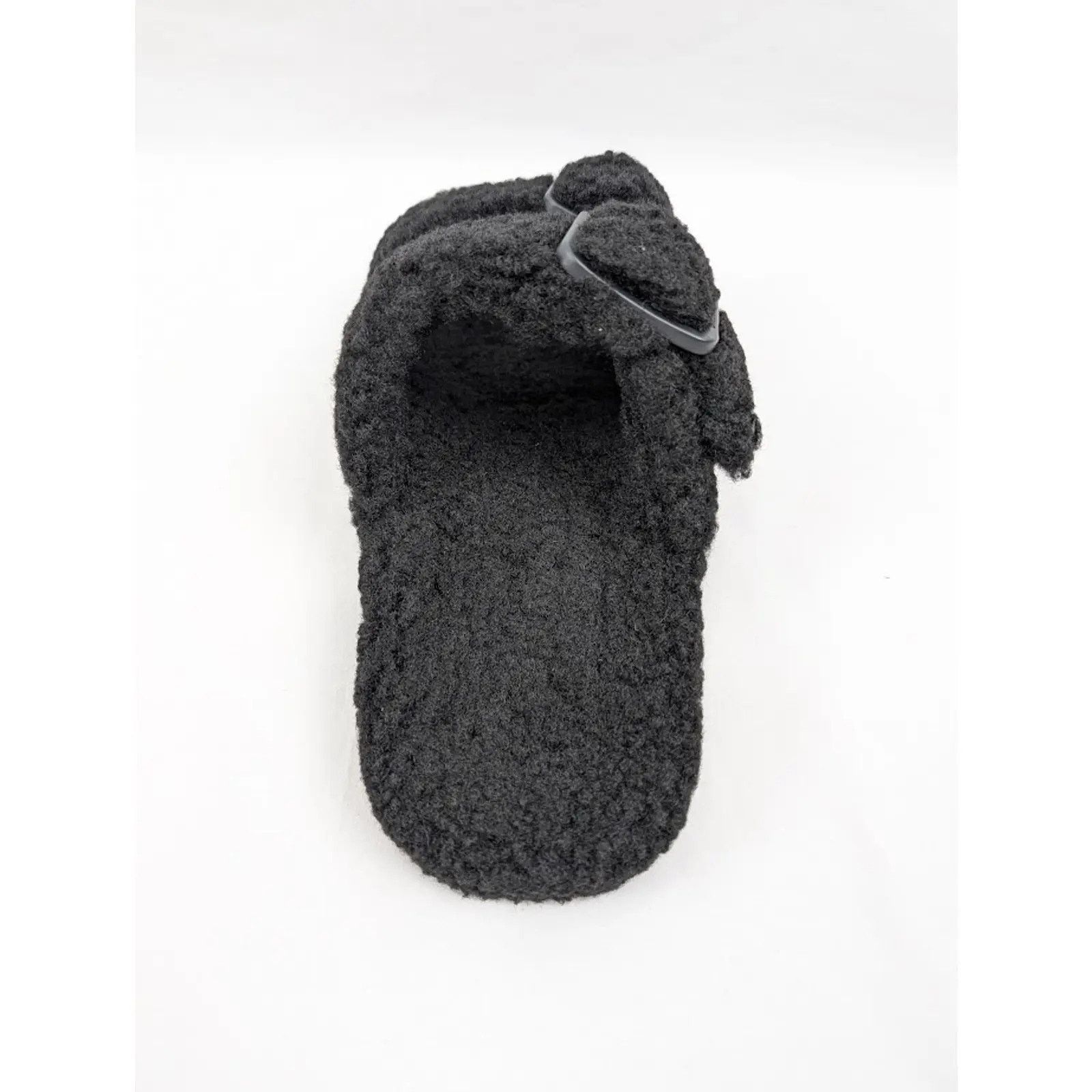 Balenciaga o1rshd1 Furry Shearling Mallorca Sandals in Black Size US 8 / EU 41 - 10 Thumbnail