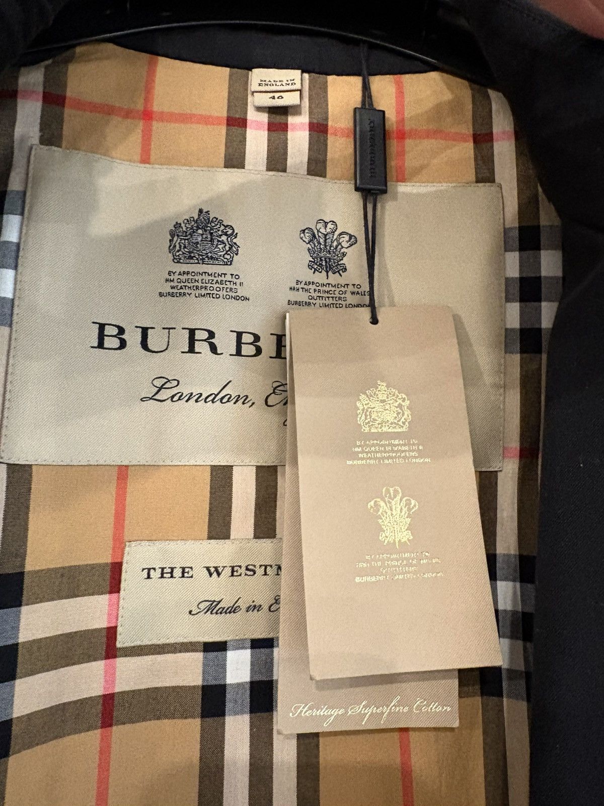 Burberry Burberry Trench Coat Black Brand New Size US S / EU 44-46 / 1 - 4 Thumbnail