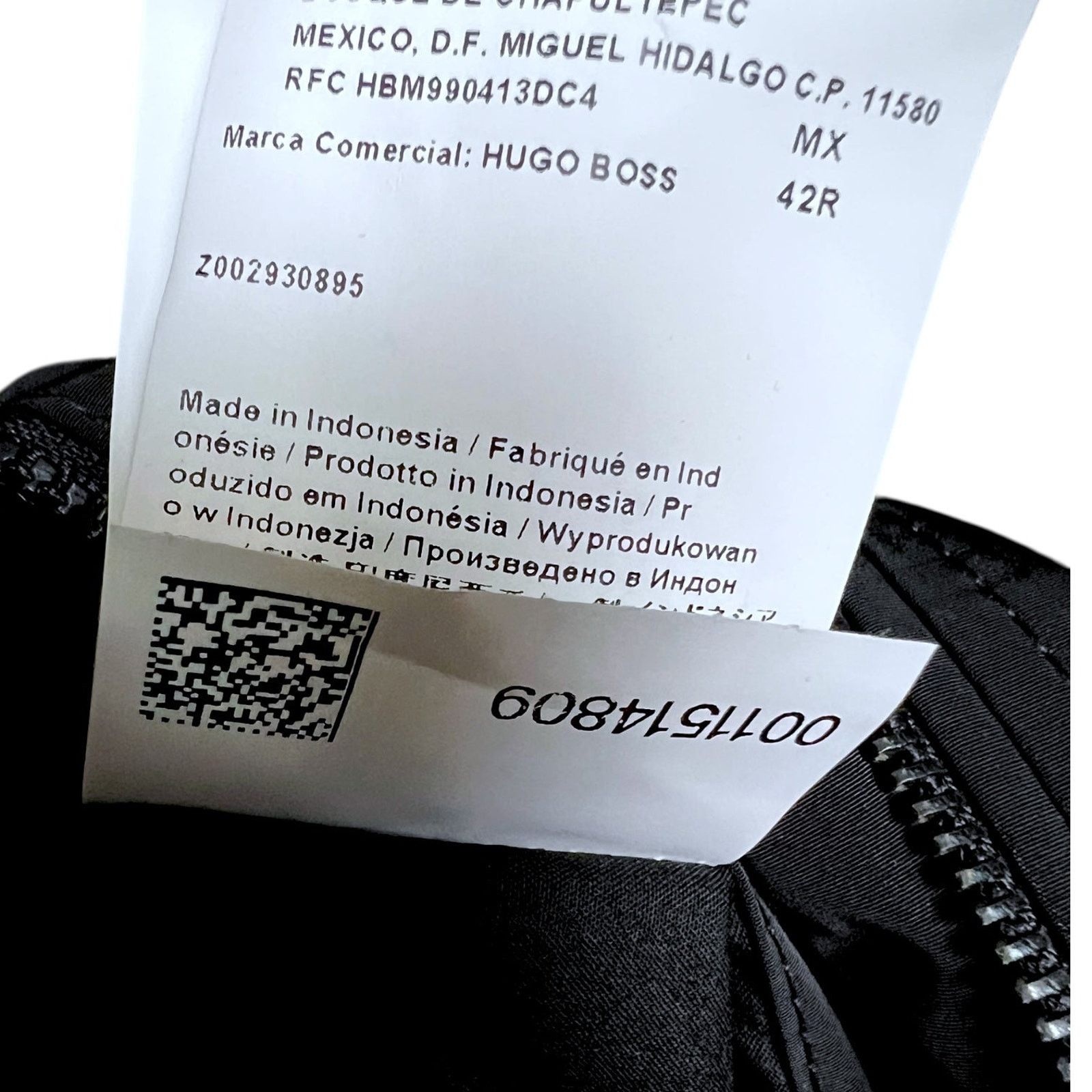 Hugo Boss Men's Boss by Hugo Boss Black Nylon Jacket Large $349 Retail Size US L / EU 52-54 / 3 - 11 Thumbnail