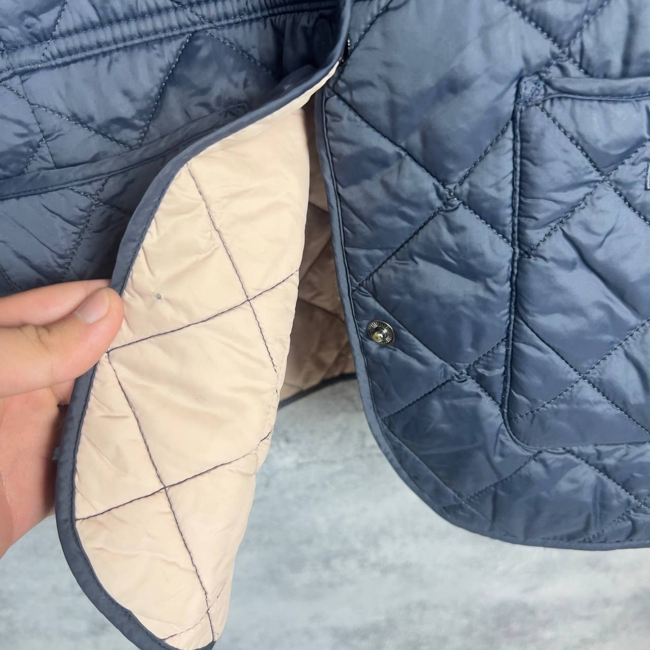 Barbour Barbour Quilted Jacket Women's Size USA4 UK8 Blue ` Size S / US 4 / IT 40 - 7 Thumbnail