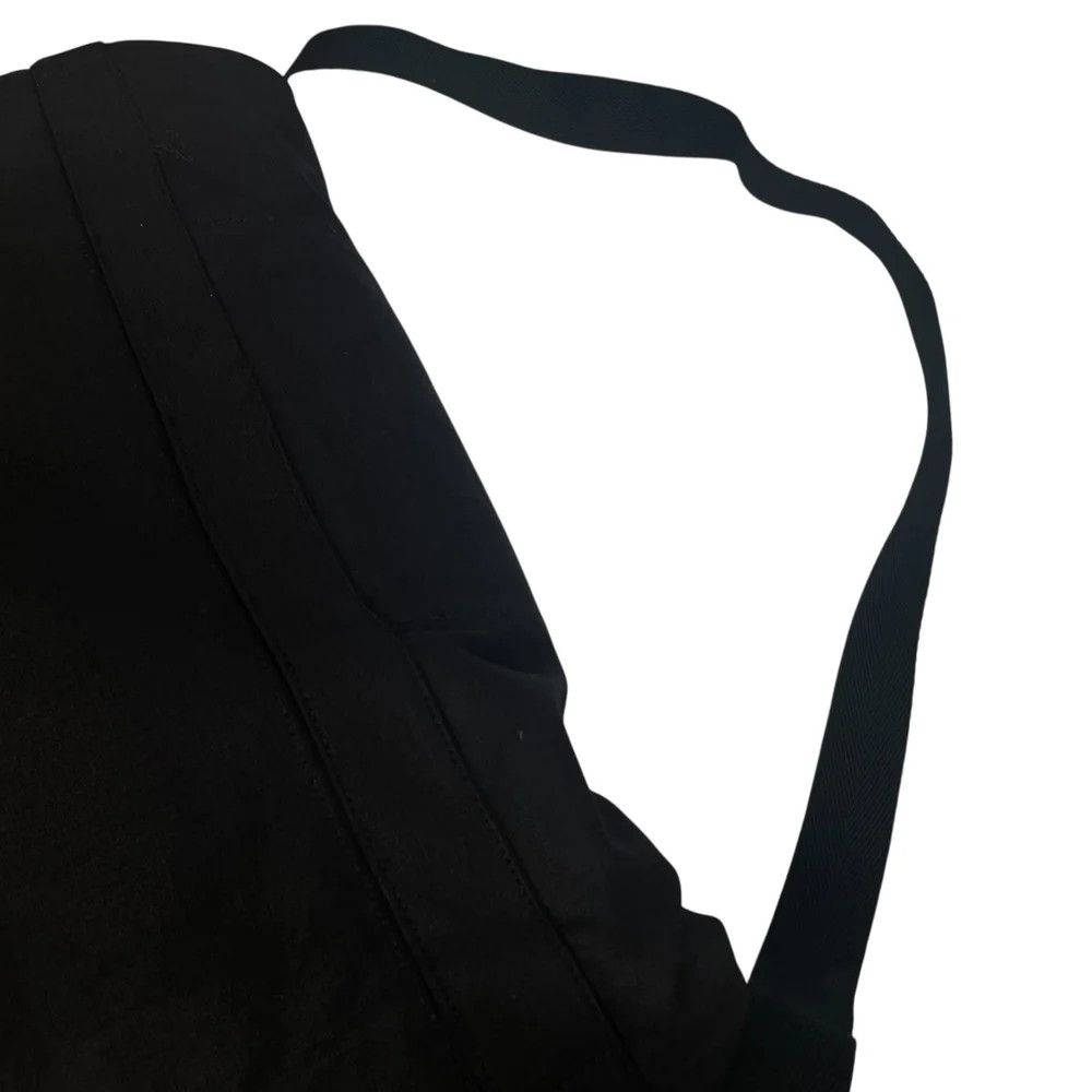Yohji Yamamoto YOHJI YAMAMOTO/black Zip 2-way shoulder bag with logo Size ONE SIZE - 6 Thumbnail