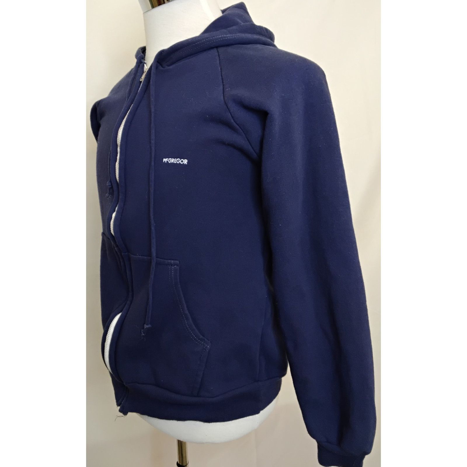 McGregor McGregor Hoodie Sweatshirt Men's L Blue Waffle Knit Lining Size US L / EU 52-54 / 3 - 4 Thumbnail