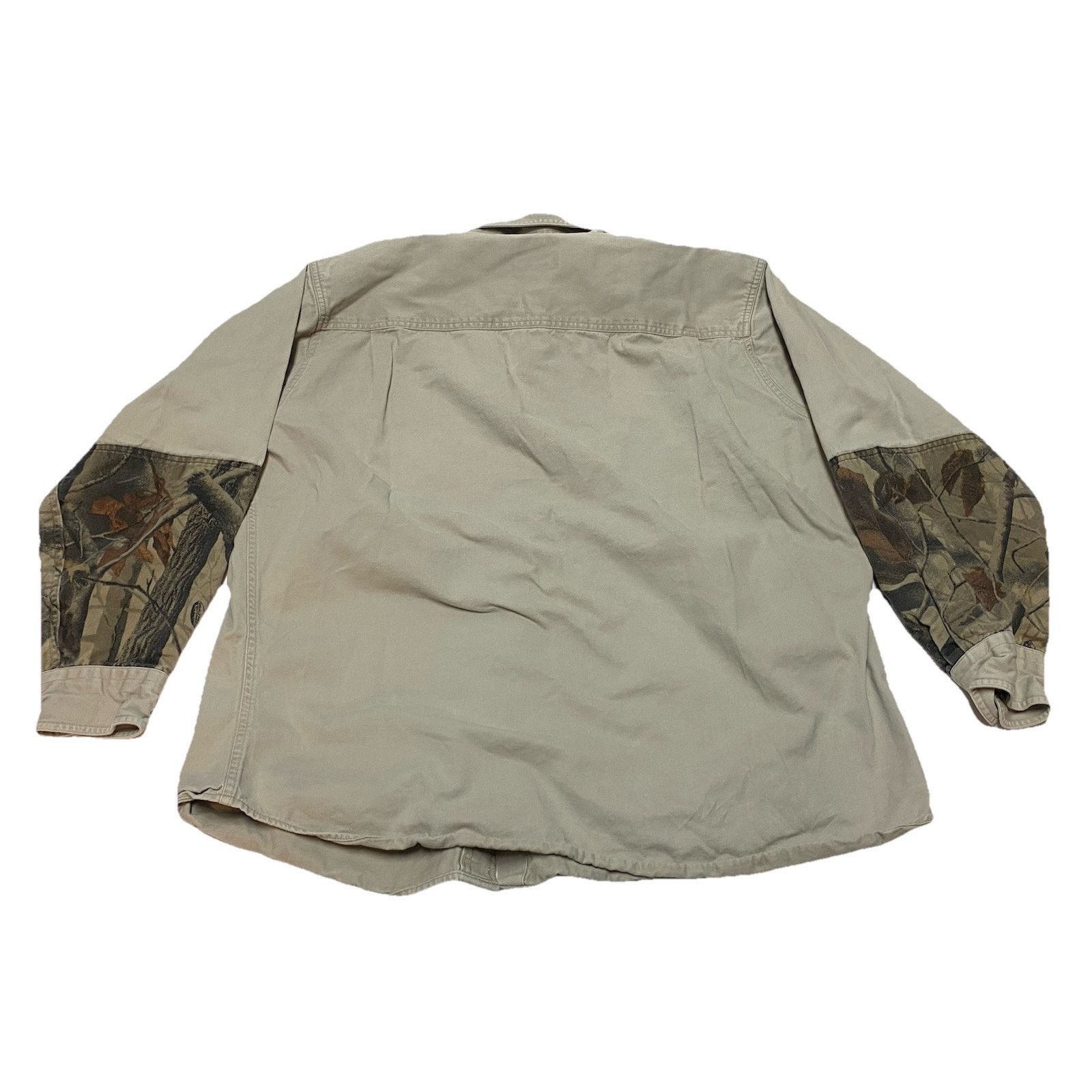 Other Woolrich Shirt Mens XL Brown Khaki Camouflage Button Up Size US XL / EU 56 / 4 - 7 Thumbnail
