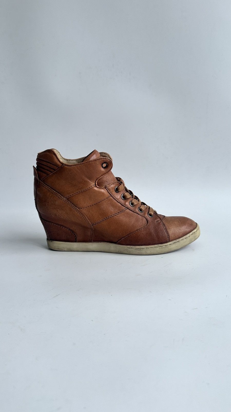 A.S.98 Airstep A.S.98 Leather Wedge Sneakers Shoes EU 39 US 8.5 Size US 8.5 / IT 38.5 - 9 Thumbnail