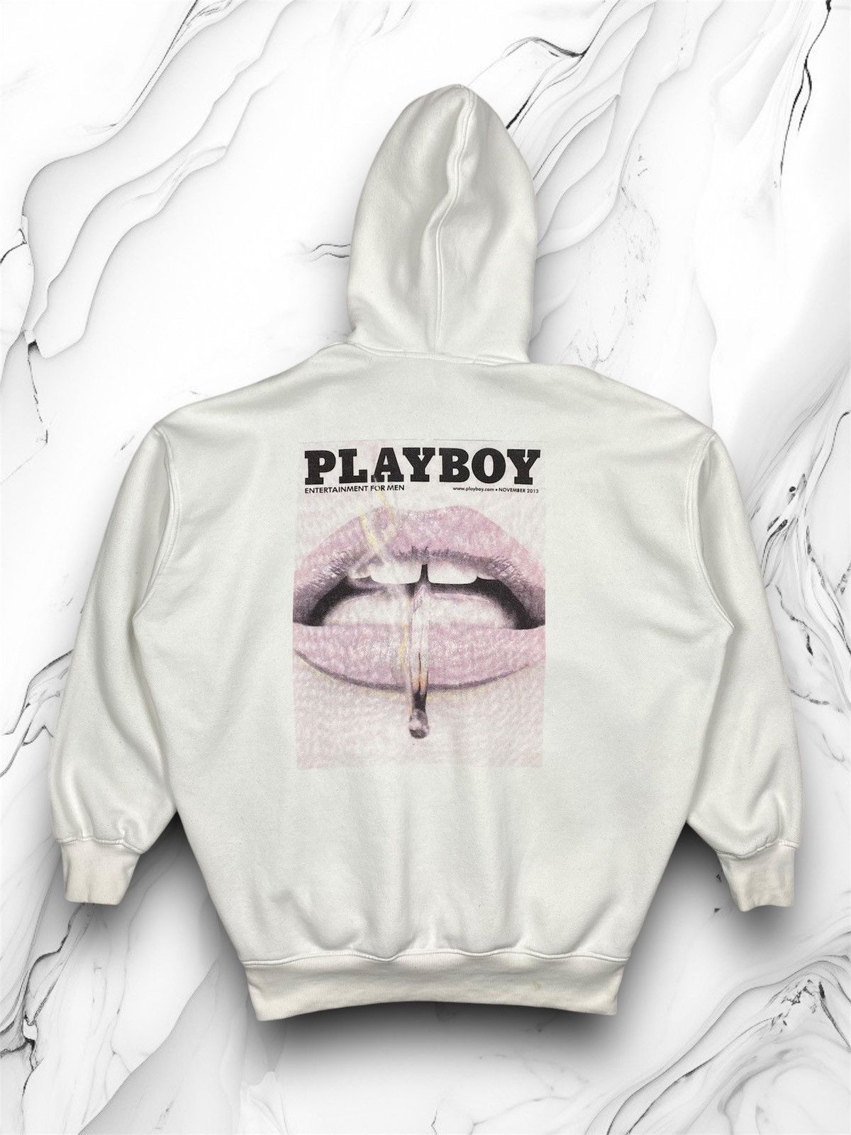 Playboy Streetwear Vintage Playboy x Missguided Zip Hoodie Streetwear Vintage Hype Y2K Grailed