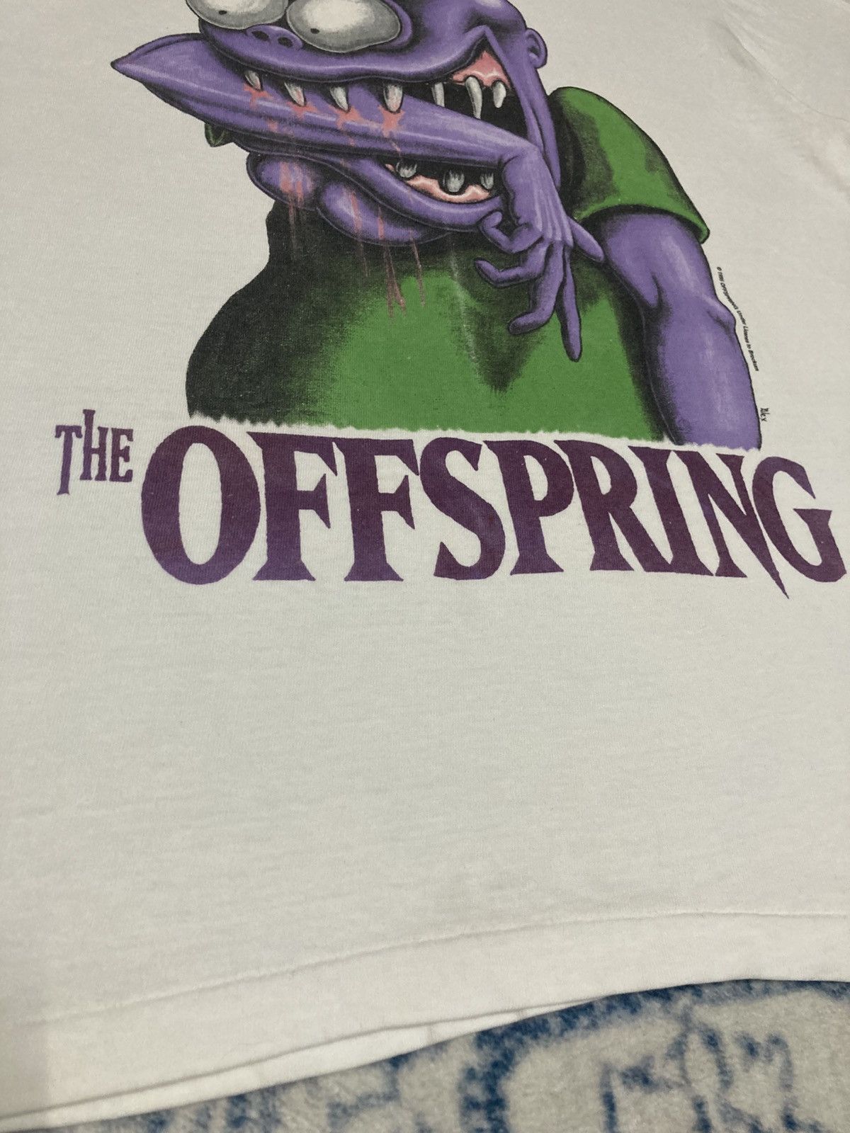 Band Tees Vintage 1995 The Offspring “BITE ME” T-Shirt Size US L / EU 52-54 / 3 - 6 Thumbnail