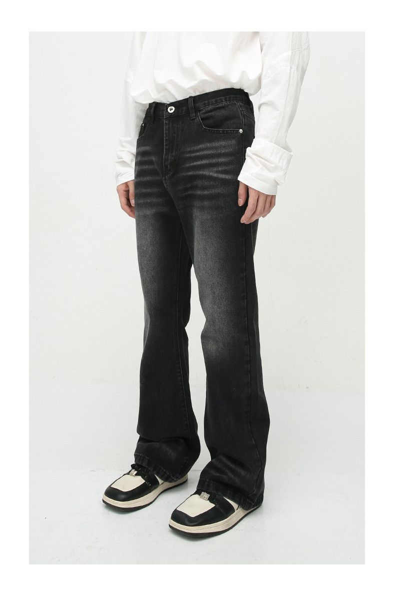 Japanese Brand × Jean Men's loose distressed washed flared jeans Size US 32 / EU 48 - 6 Thumbnail