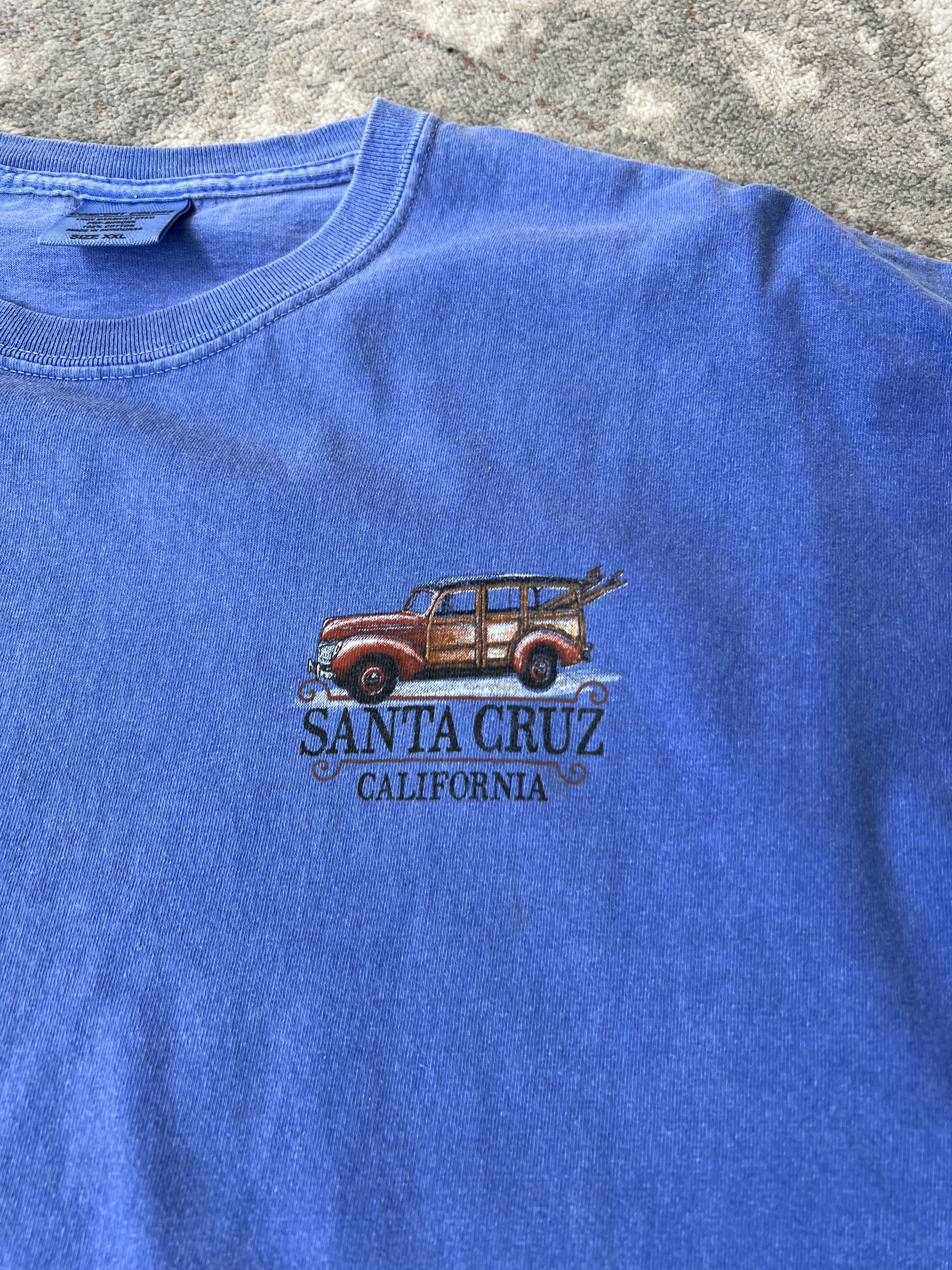 Santa Cruz Skateboards Santa Cruz California Pacific Coast Tee Size US XXL / EU 58 / 5 - 3 Thumbnail