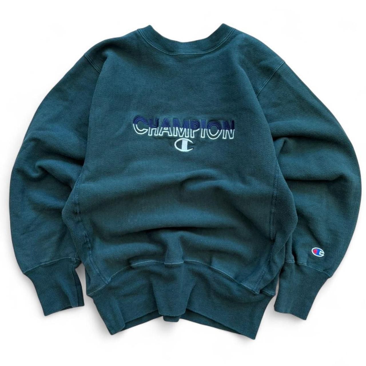 Champion Vintage Champion Spell Out Reverse Weave Sweatshirt Size US M / EU 48-50 / 2 - 1 Thumbnail