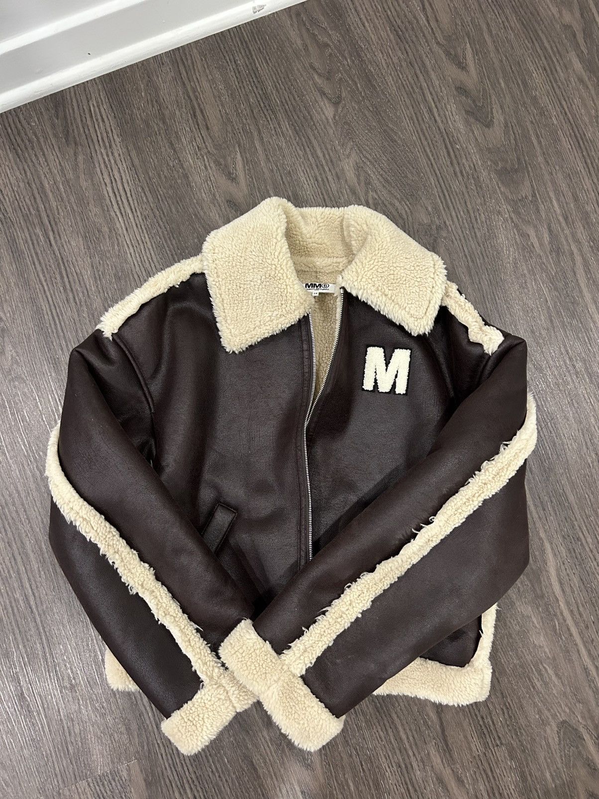 MM6 Maison Margiela MM6 Leather Jacket Size XL / US 12-14 / IT 48-50 - 2 Thumbnail