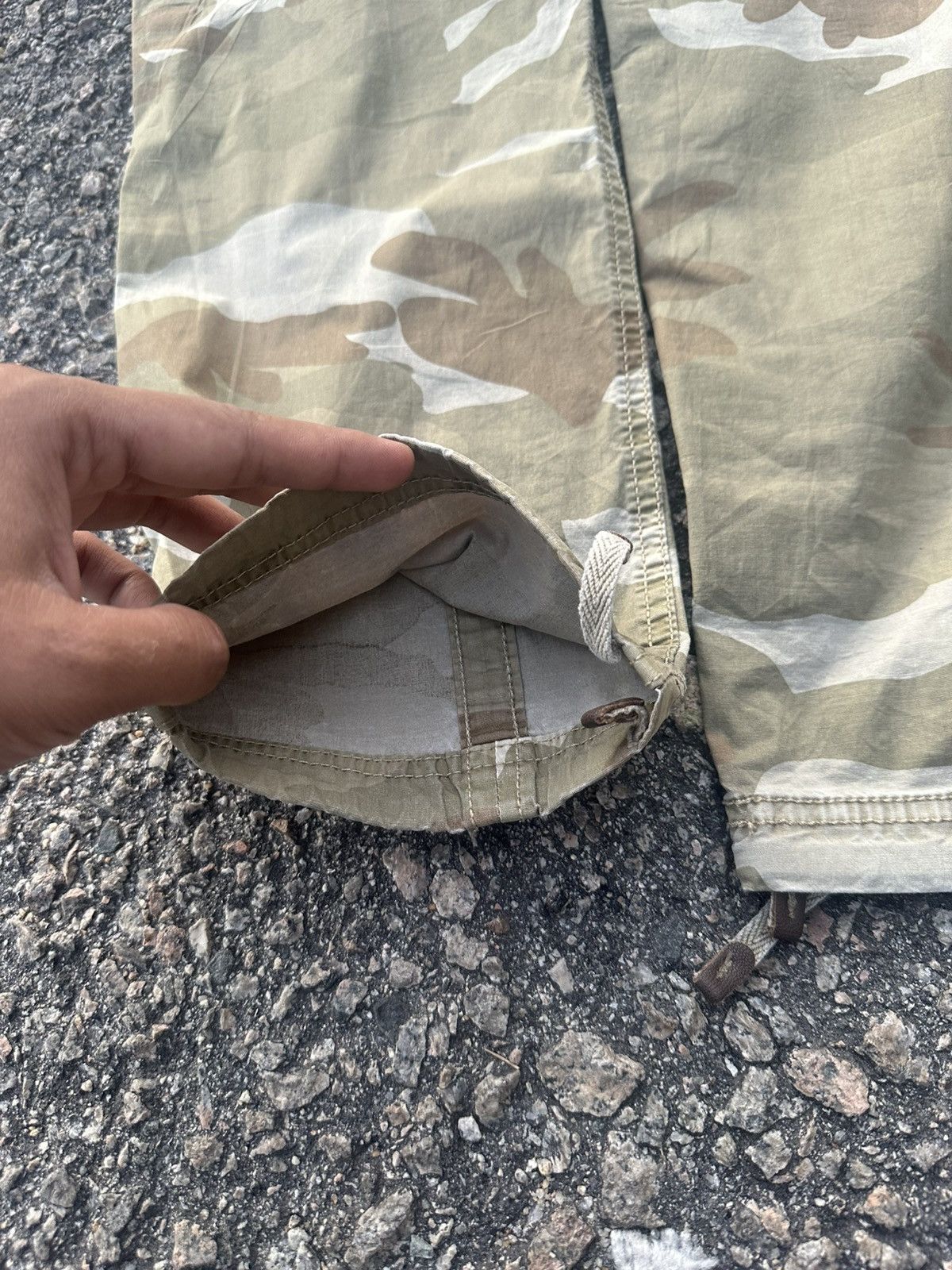 GOA G.O.A Goa Drawstring Flared Cargo Pants Size US 28 / EU 44 - 10 Thumbnail