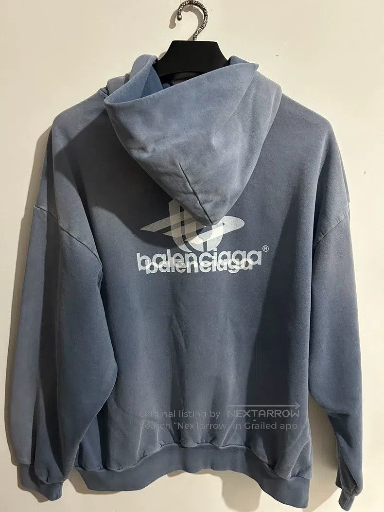 Balenciaga Balenciaga 3B Phantom Hoodie Size US M / EU 48-50 / 2 - 2 Thumbnail