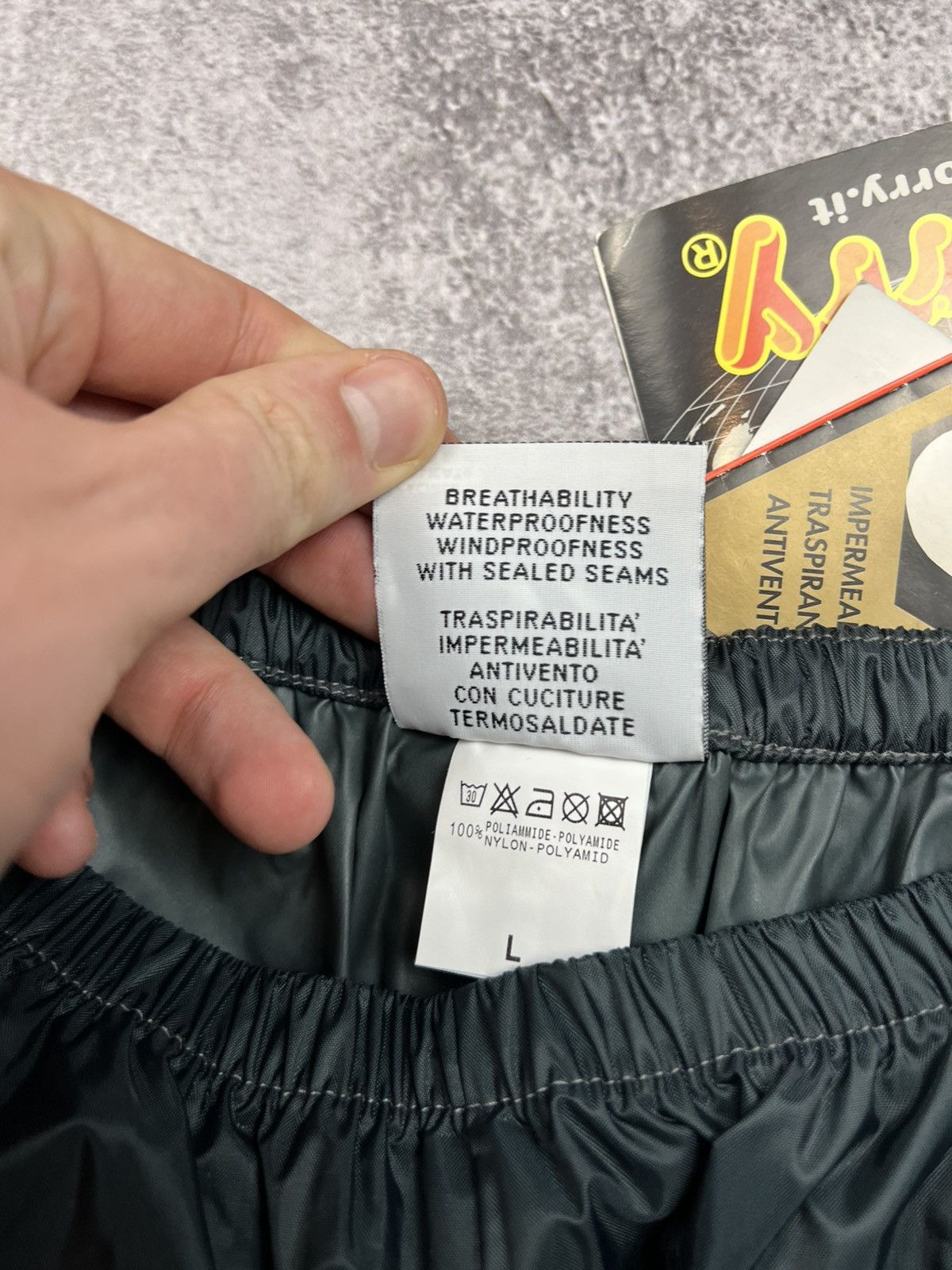 Futura Futura Tex Mens Rain Pants Size US 34 / EU 50 - 6 Thumbnail