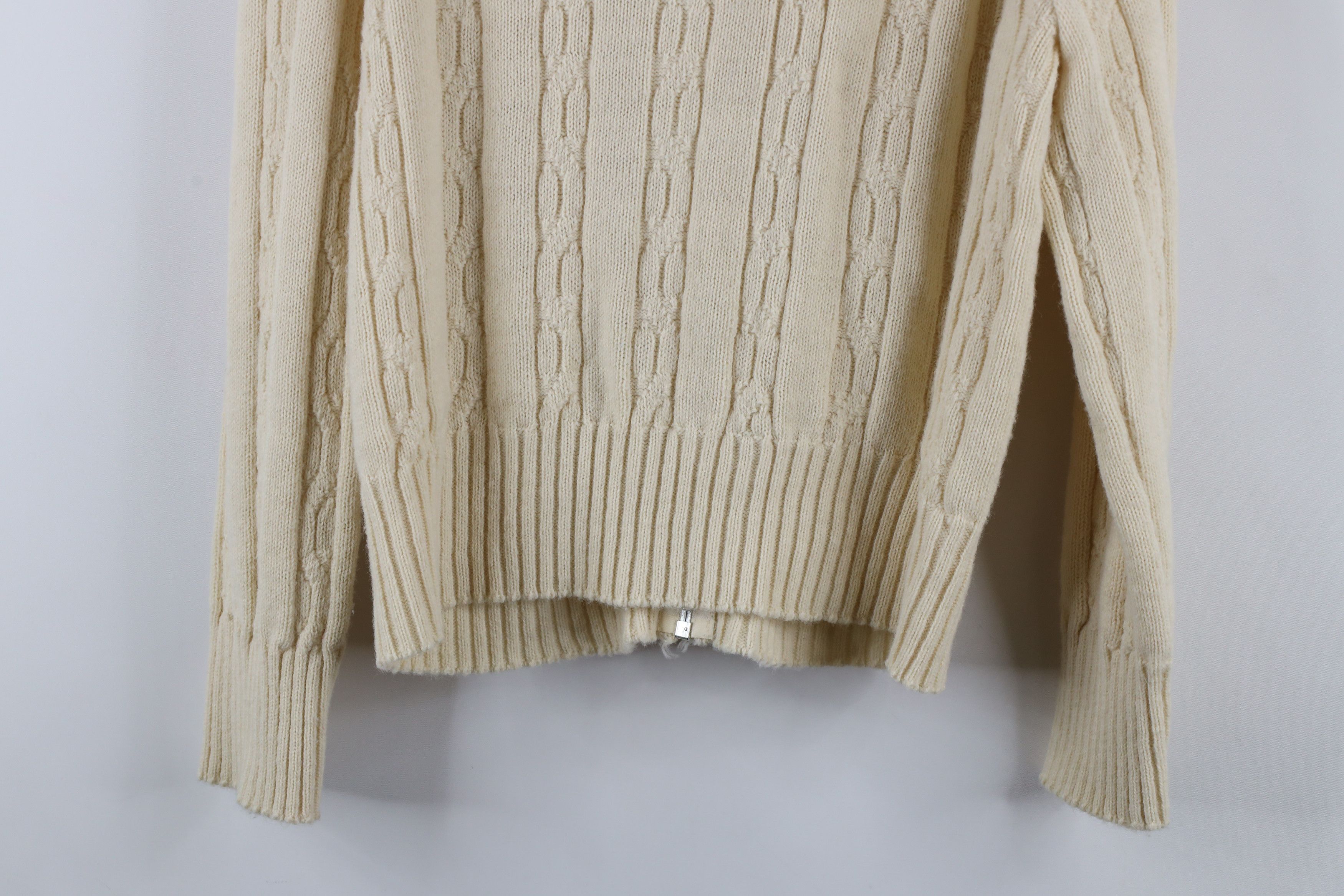 Vintage Vintage 50s 60s Streetwear Knit Zip Cardigan Sweater USA Size S / US 4 / IT 40 - 11 Thumbnail