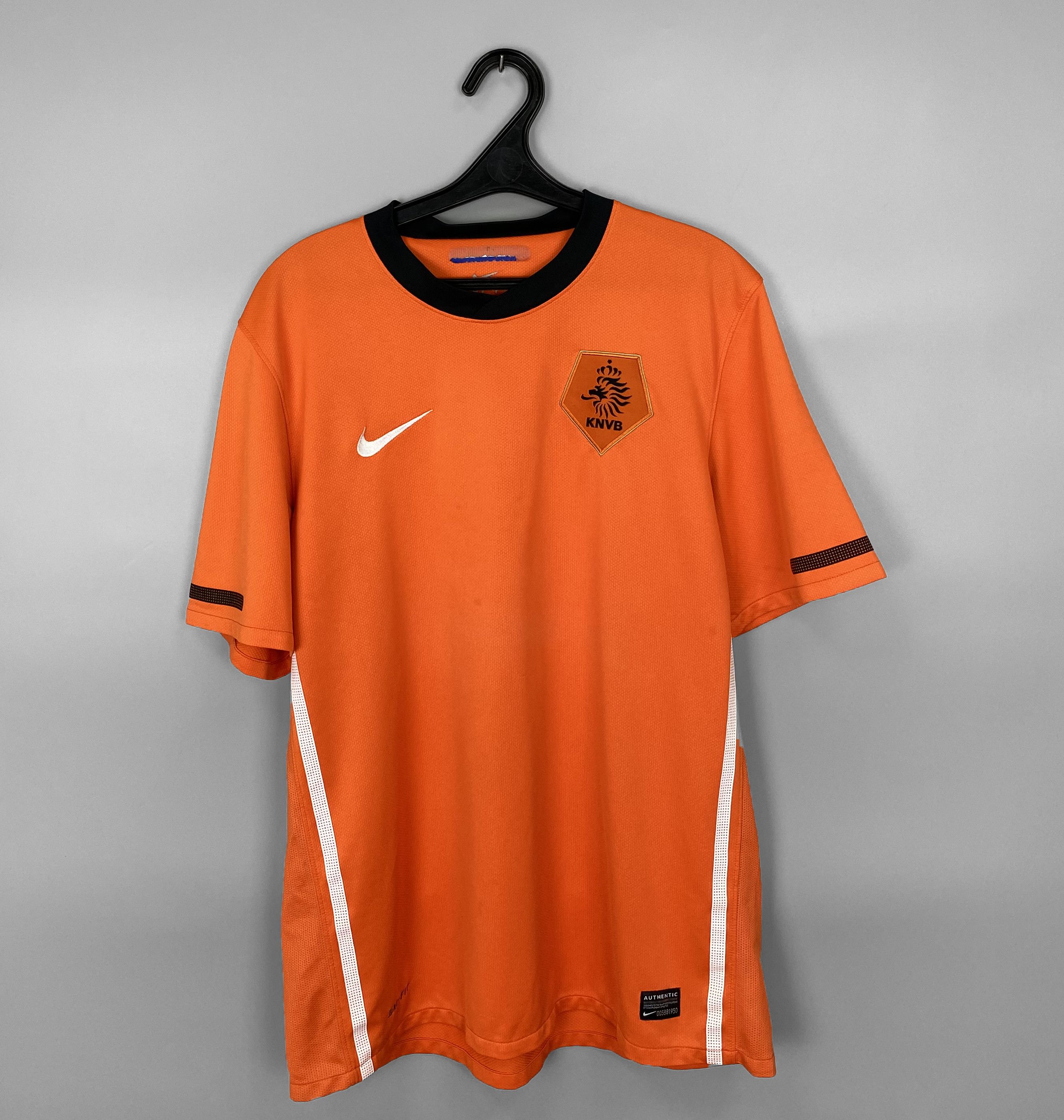 Nike Netherlands 2010 Team Football Soccer Home Jersey Kit Nike Size US L / EU 52-54 / 3 - 1 Thumbnail