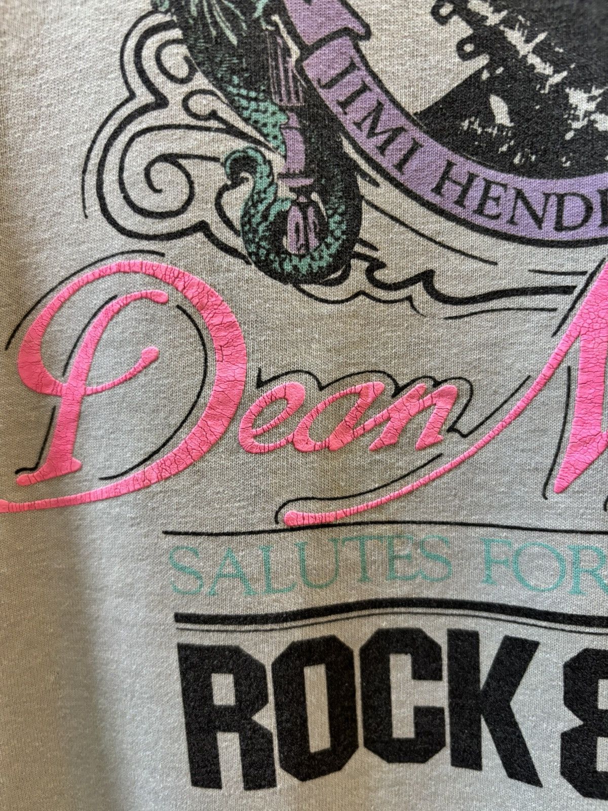 Jimi Hendrix Jimi Hendrix vintage tee 80’s Size US L / EU 52-54 / 3 - 3 Thumbnail