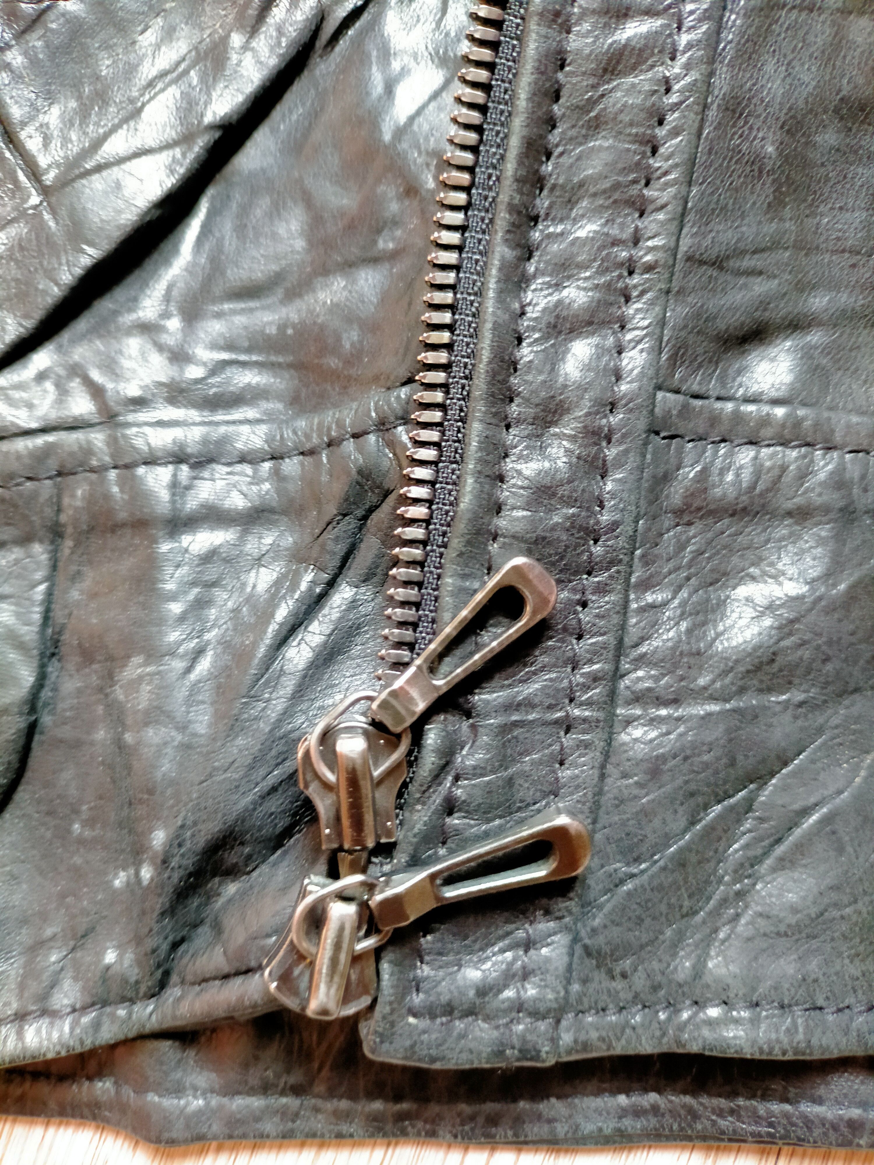 Tete Homme Tete Homme Issey Miyake Vintage Leather Ramones Jacket Size US M / EU 48-50 / 2 - 17 Thumbnail