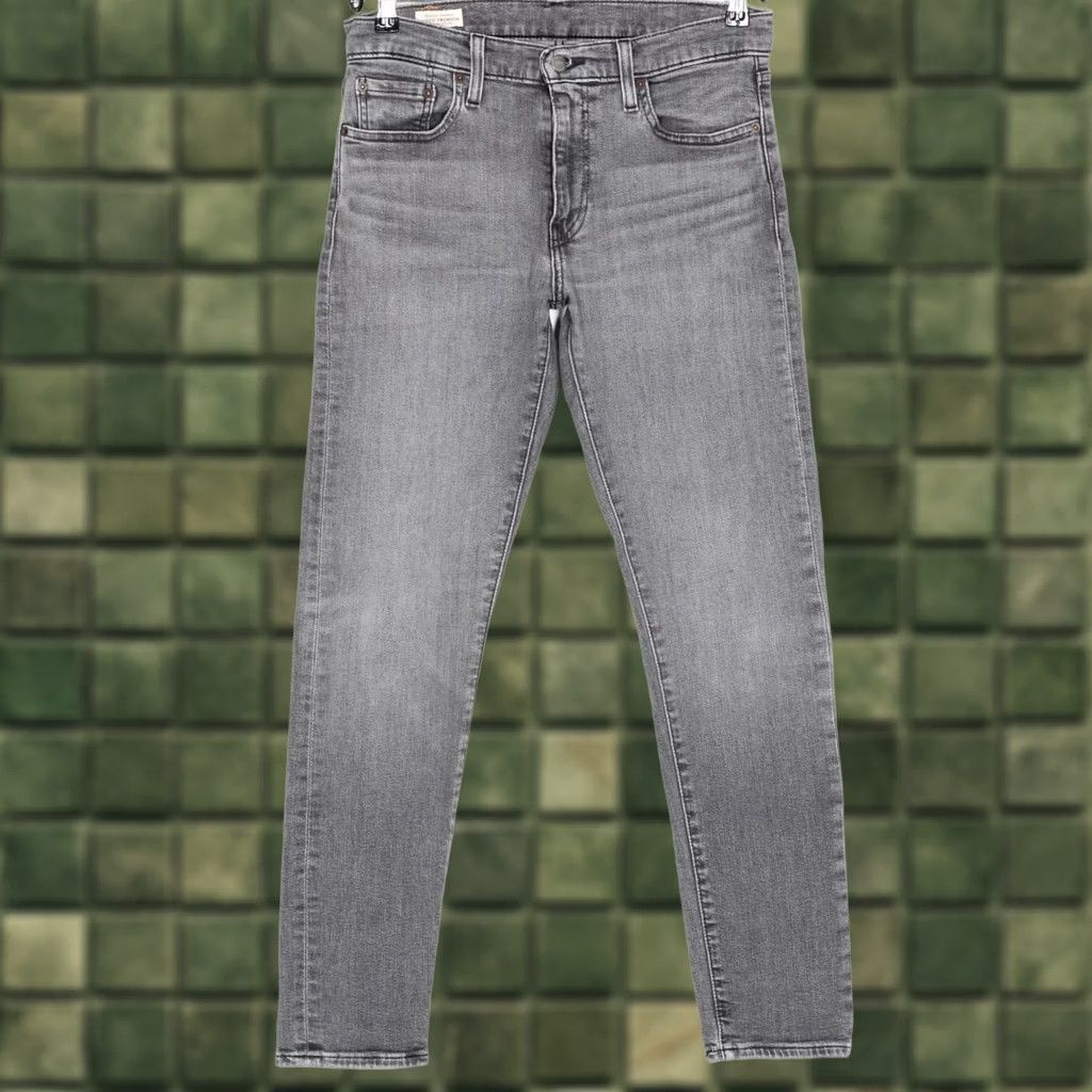 Levi's LEVI’S 512 PREMIUM Jeans Men Slim Tapered Big E 30x30 30x32 W30 L30 Denim Grey Size US 30 / EU 46 - 1 Thumbnail