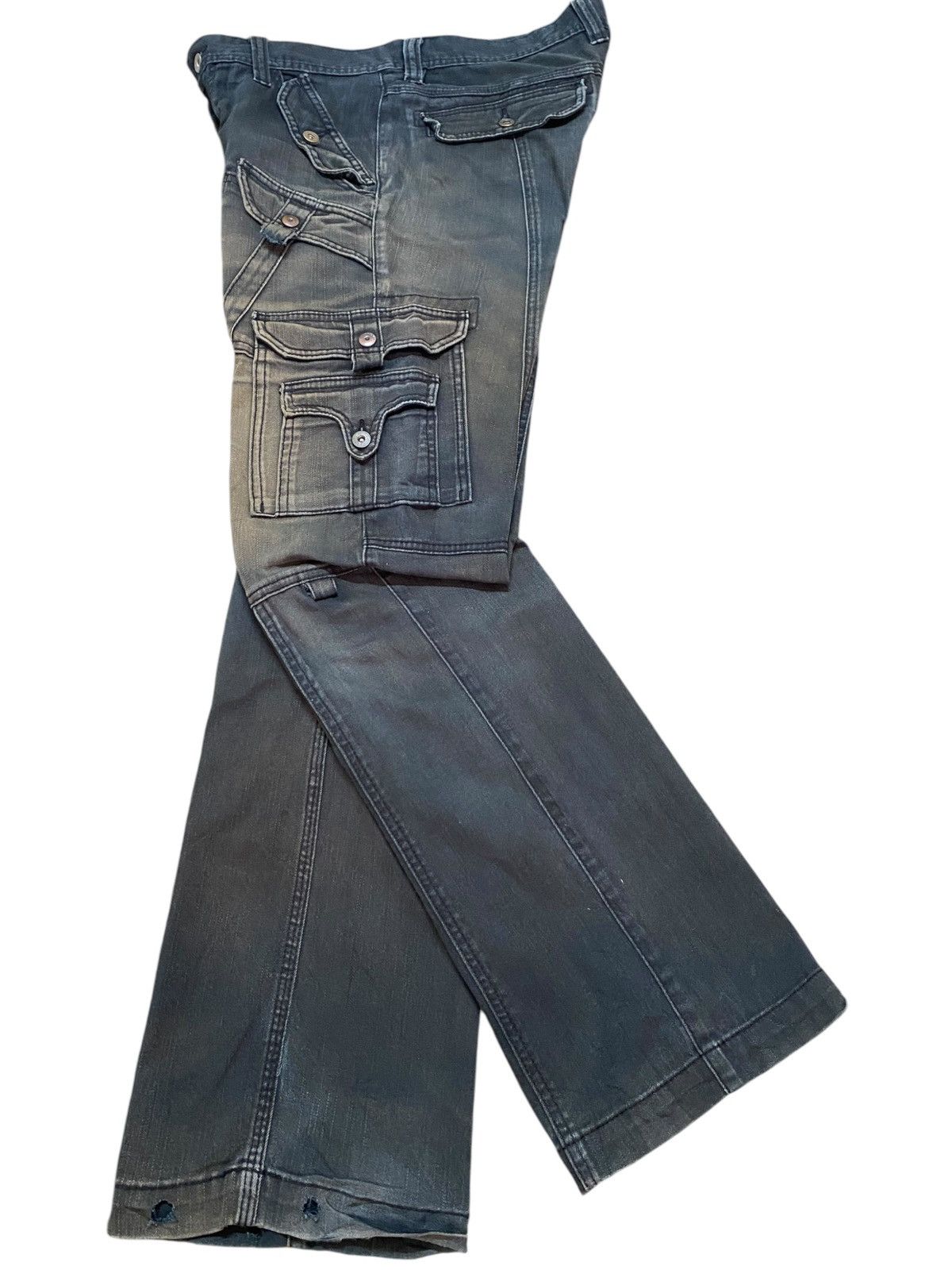 HIDEAWAYS Vintage Japanese Brands Nicole Club Flare Denim Style Pants Size US 34 / EU 50 - 13 Thumbnail