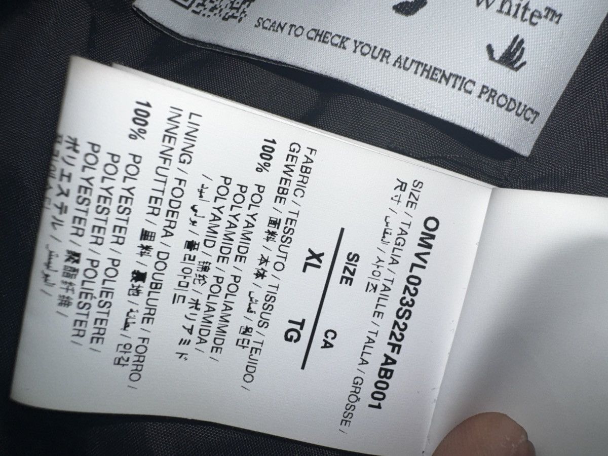 Off-White Authentic Off-White Jacket - XL RRP $732 Size US XL / EU 56 / 4 - 5 Thumbnail