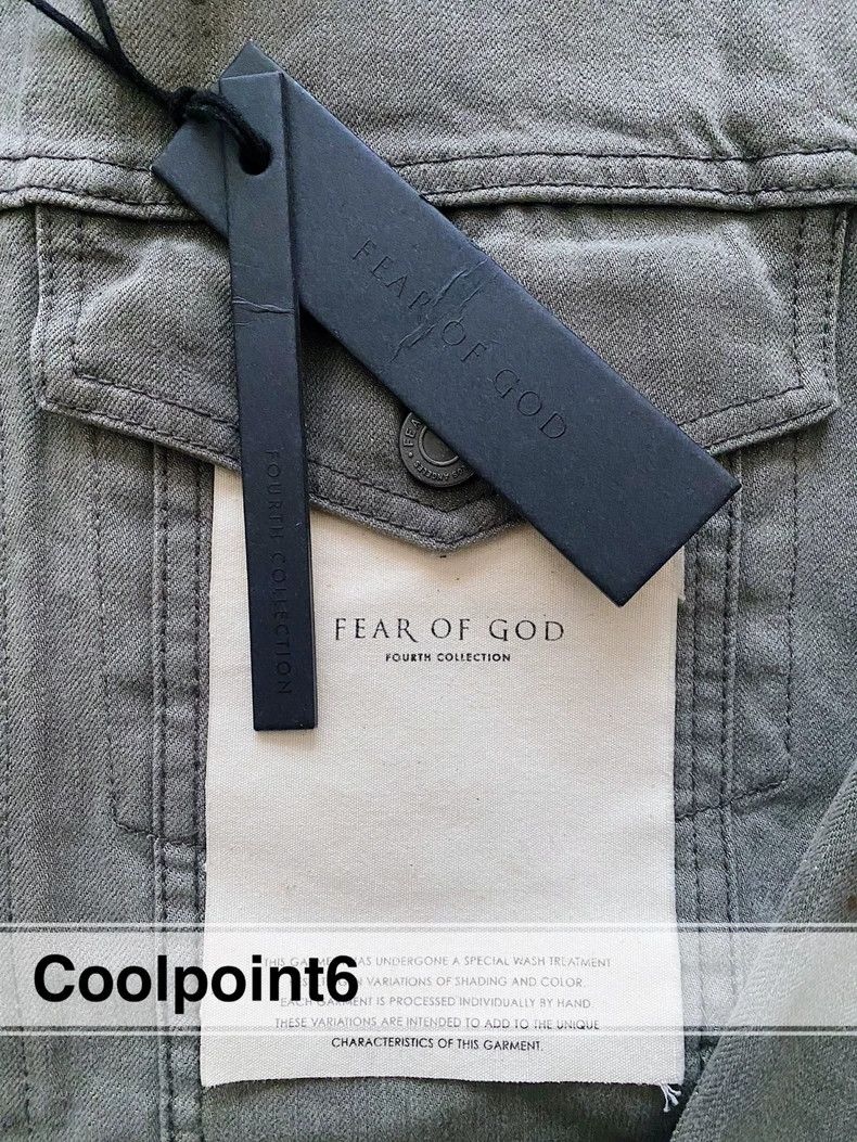 Fear of God Fear of God Co-branded limited edition denim jacket Size US XL / EU 56 / 4 - 5 Thumbnail