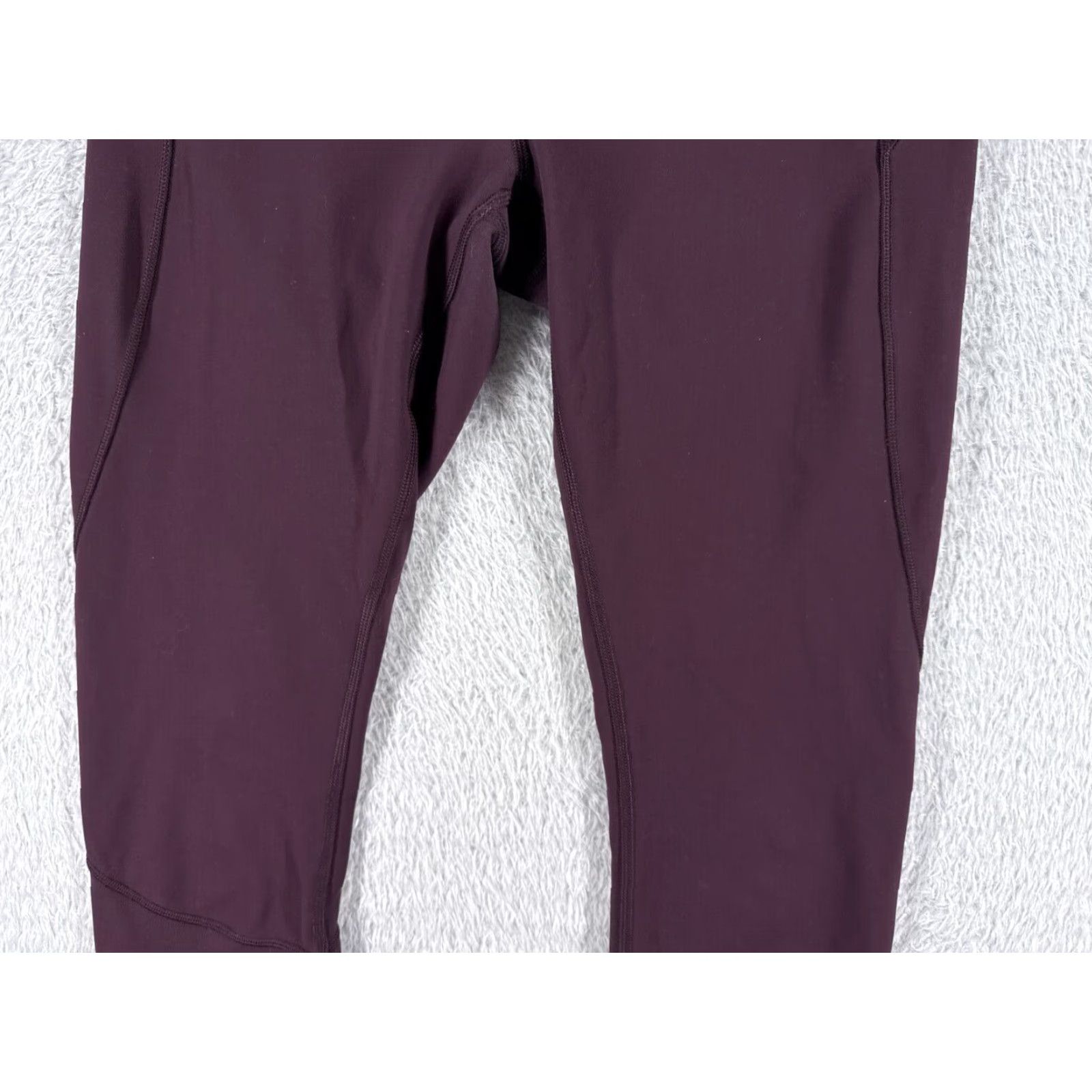 Lululemon Lululemon Pants Women 10 Red In Movement Crop Everlux 19" Training Tapered Cropped Pockets Zip Pocket Activewear Running & Jogging Men/Women? Size 32" / US 10 / IT 46 - 3 Thumbnail