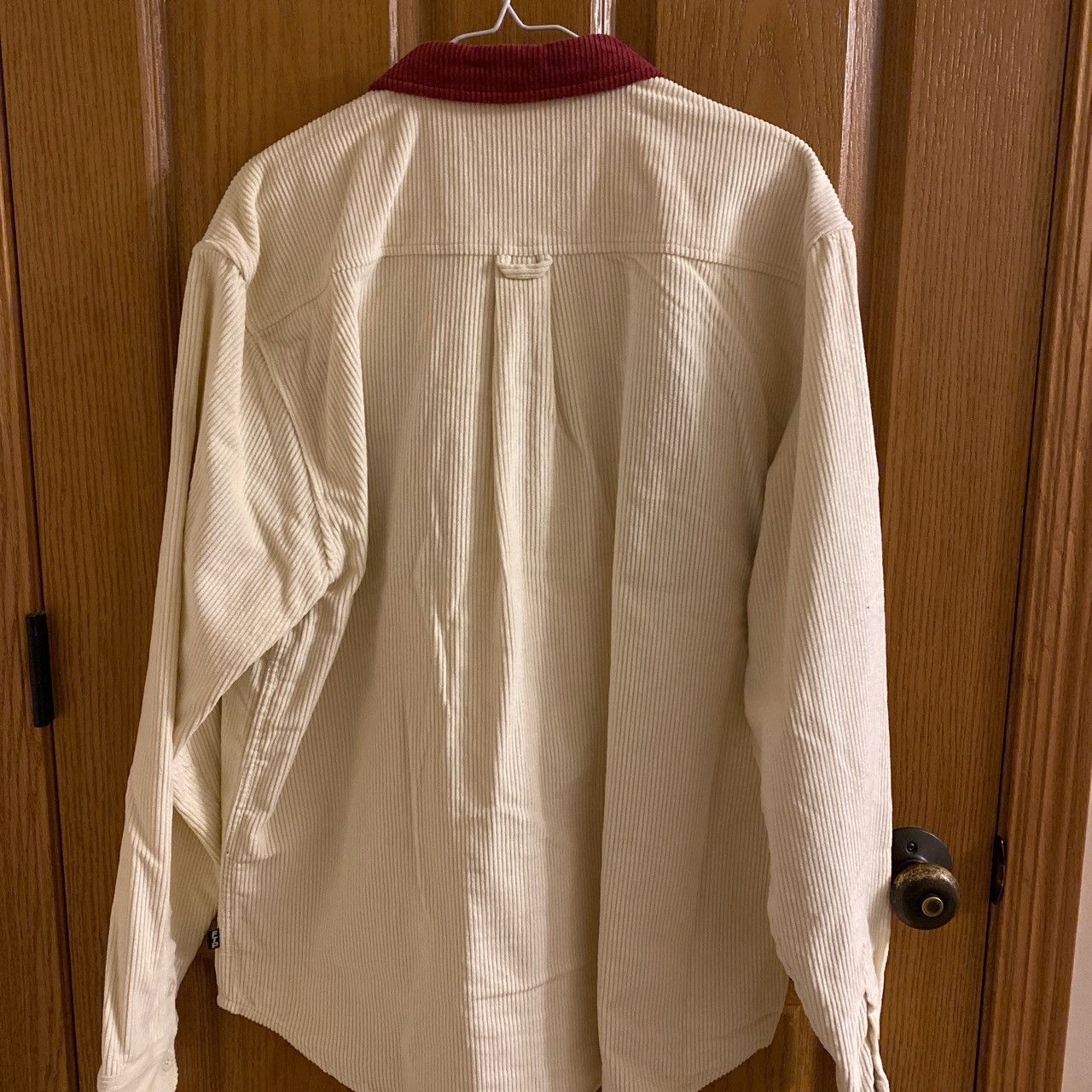 Fuck The Population FTP Cream/Maroon Corduroy Jacket Size US L / EU 52-54 / 3 - 3 Thumbnail