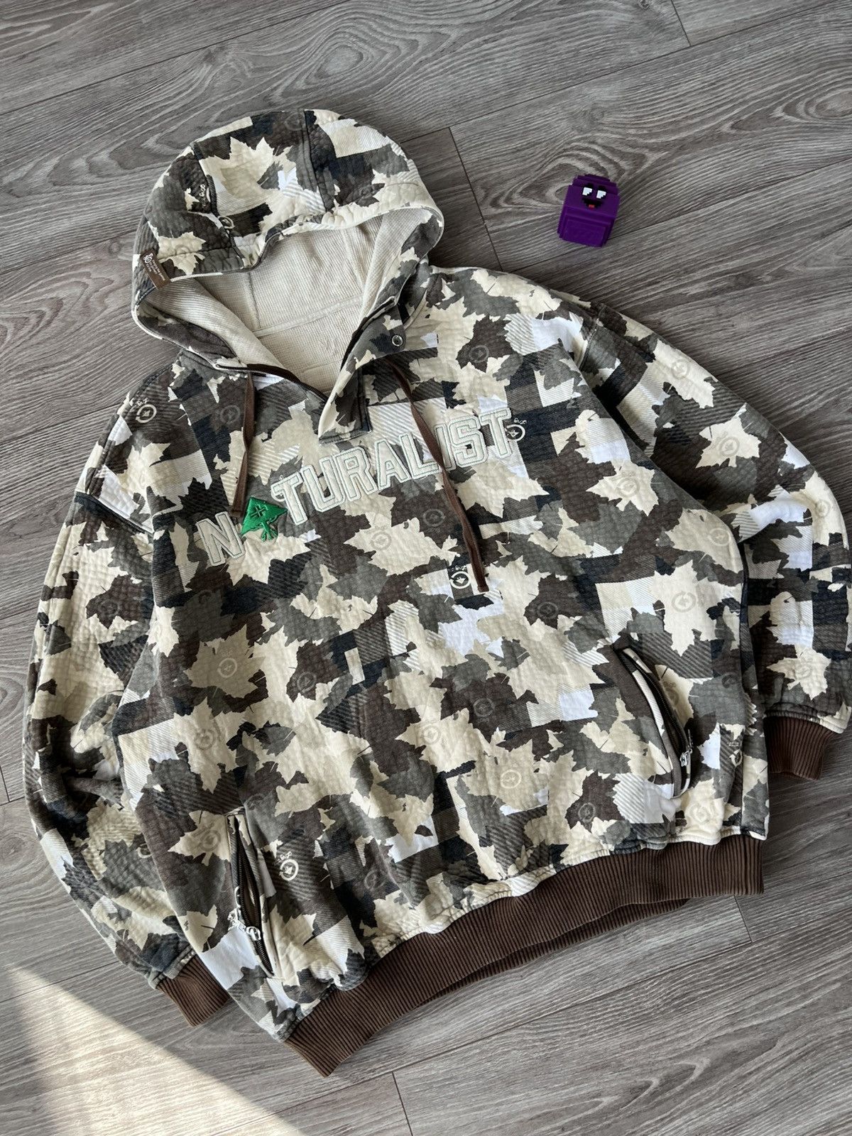 LRG LRG Avant Garde Naturalist Oversize Camo Military Hoodie Size US XL / EU 56 / 4 - 5 Thumbnail