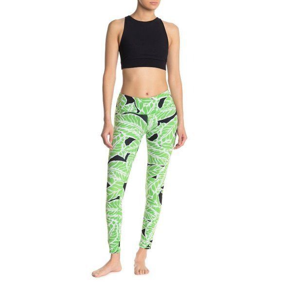 Alo Yoga Alo Yoga Palm Springs Glowstick Airbrush Leggings Size 30" / US 8 / IT 44 - 1 Thumbnail