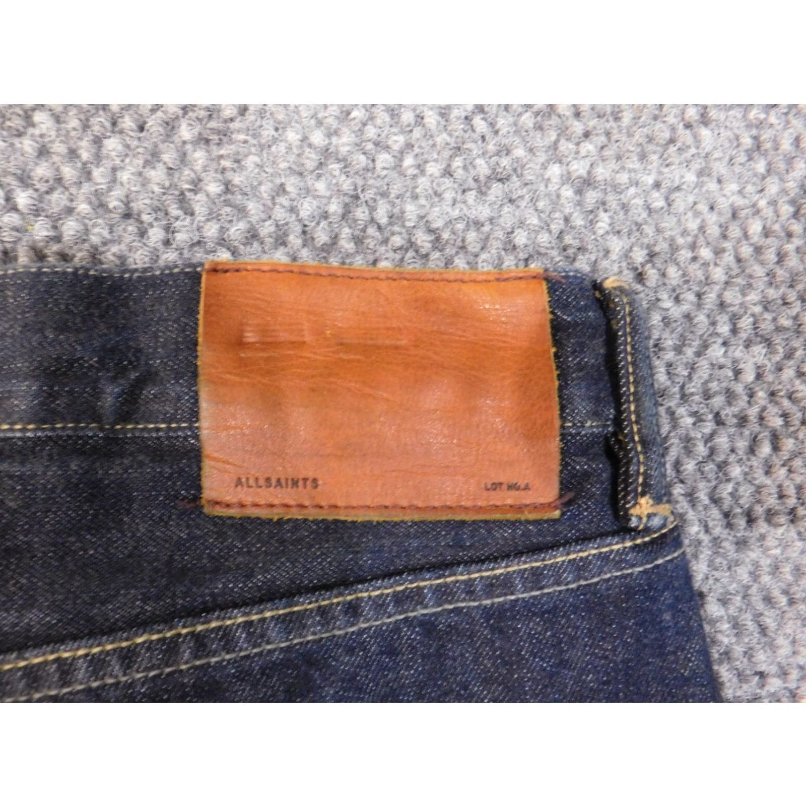 Allsaints AllSaints Jeans Men 32x32 Blue Denim Skinny Vintage? No (remove N/A) Size US 32 / EU 48 - 7 Thumbnail