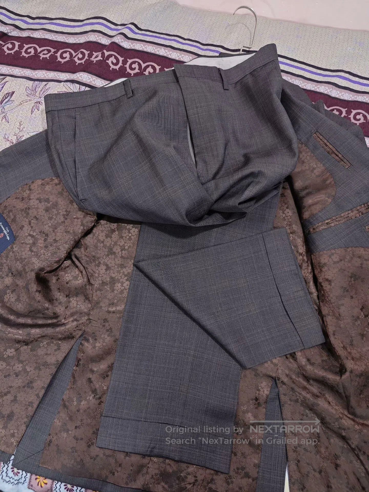 Ermenegildo Zegna Italian Zegna Wool Blend Suit Set. Size US M / EU 48-50 / 2 - 8 Thumbnail