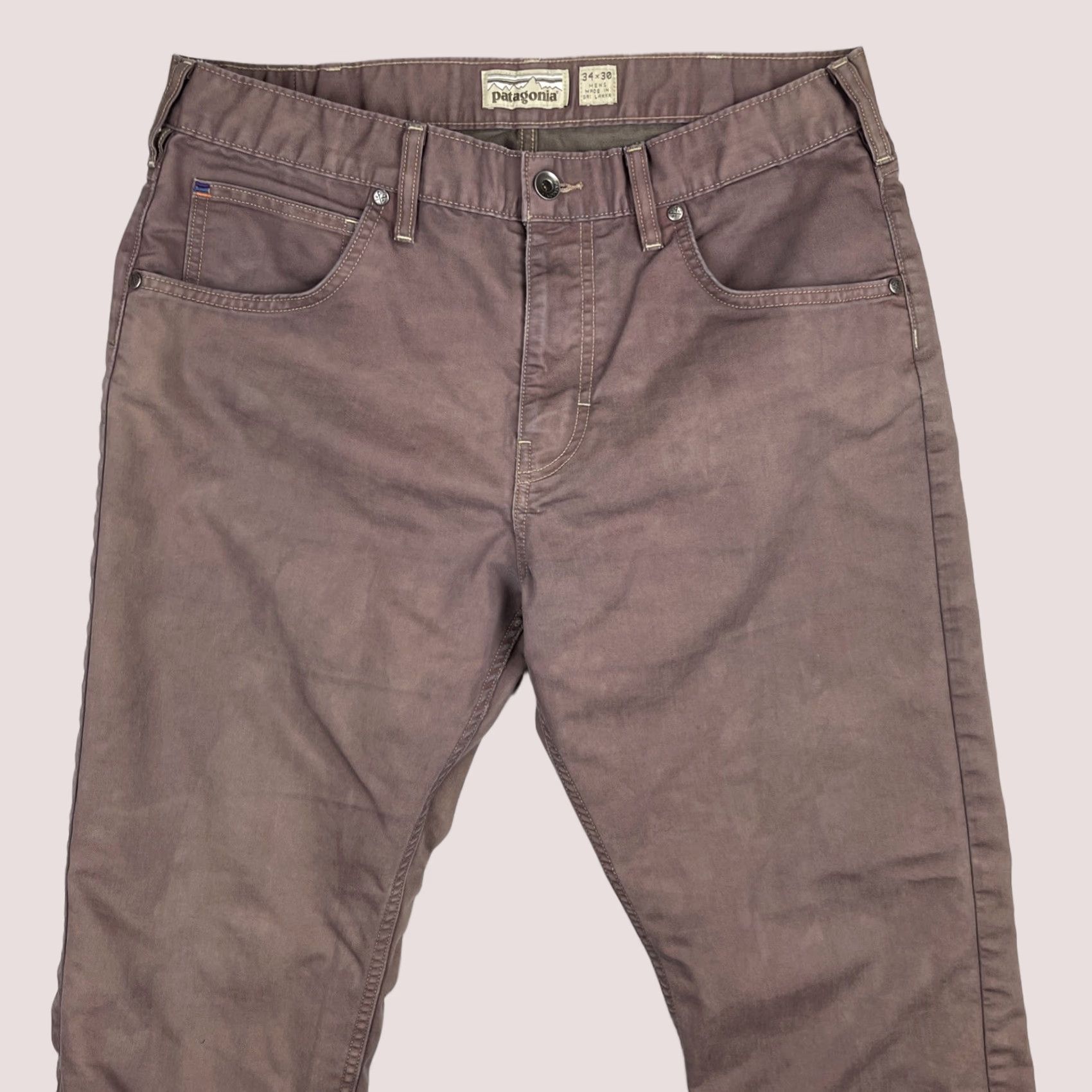 Patagonia Patagonia Pants Mens 34x30 Purple Performance Twill Jeans Iron Clad Jeans Shirts Pants Size US 34 / EU 50 - 1 Thumbnail