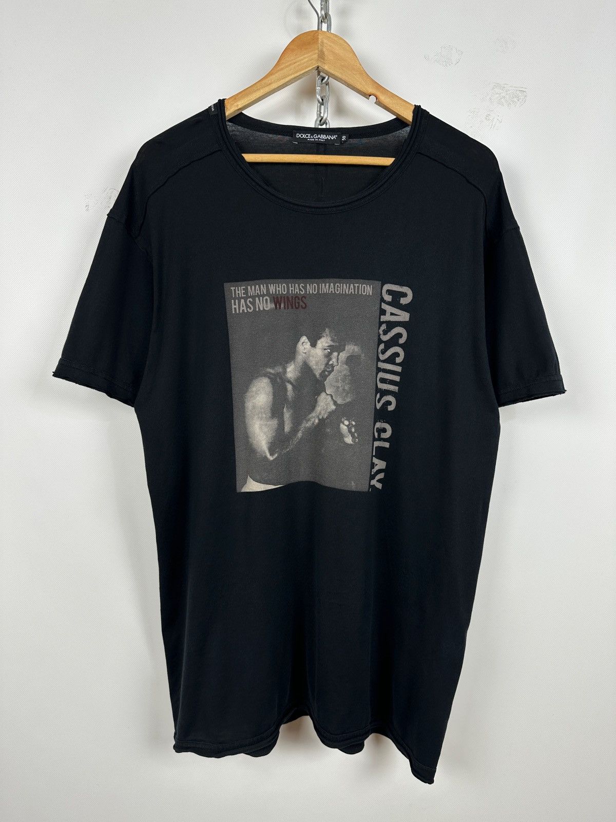 Dolce & Gabbana Dolce & Gabbana Muhammad Ali Cassius Clay T-Shirt Size US L / EU 52-54 / 3 - 1 Thumbnail