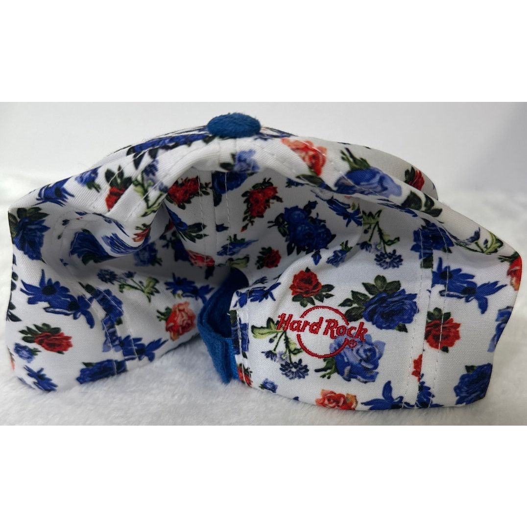Hard Rock Cafe Hard Rock Cafe Floral Hat Cap Suede Feel Brim. Size ONE SIZE - 3 Thumbnail