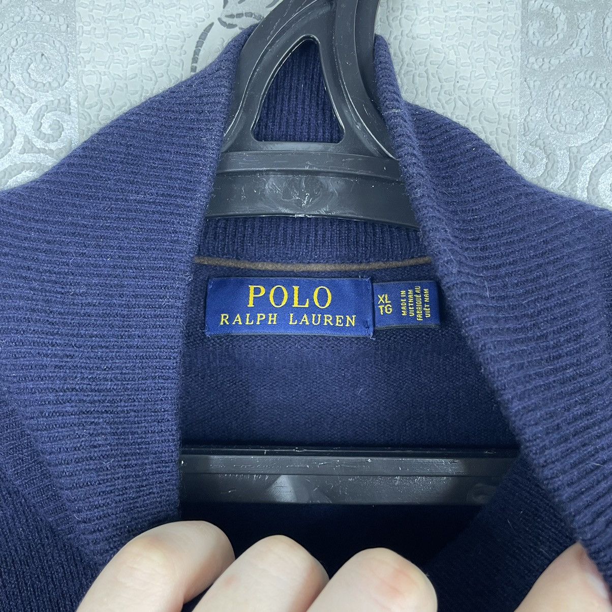 Polo Ralph Lauren Polo Ralph Lauren Merino Knitted Full Zip Sweater Size US XL / EU 56 / 4 - 6 Thumbnail