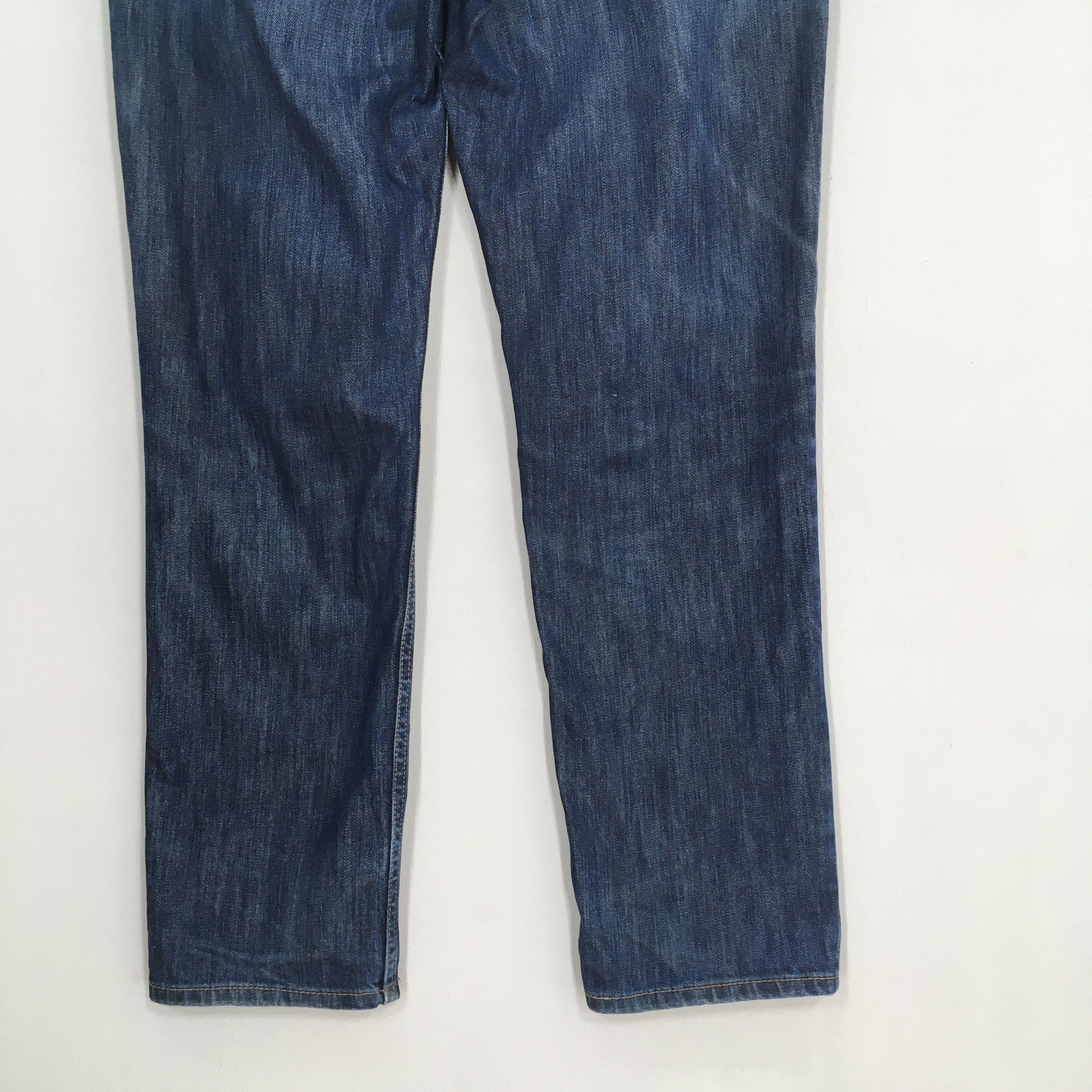 Size 38x30 Vintage Levis 511 Indigo Blue Jeans