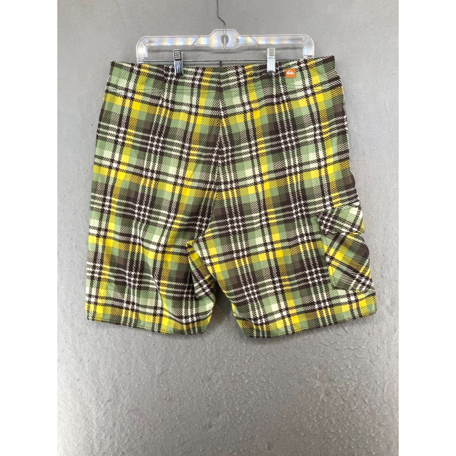 Quiksilver Quiksilver Boardshorts Mens 36 Plaid Cargo Pocket Swim Trunks Short Bottom Multicolor Beach Pockets 90s Mens Size US 36 / EU 52 - 7 Thumbnail