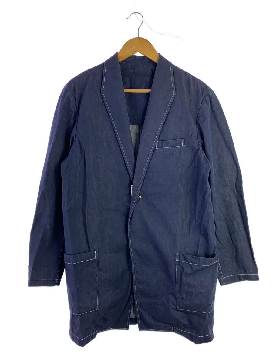 Yohji Yamamoto Contrast Stitch Denim Jacket Size US S / EU 44-46 / 1 - 1 Thumbnail