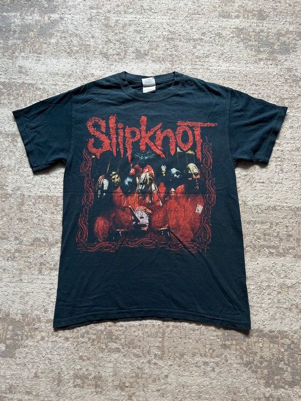 Vintage Gildan x Slipknot T-Shirt 2009 Sz S Rock Band Tee Rare Size US S / EU 44-46 / 1 - 1 Thumbnail