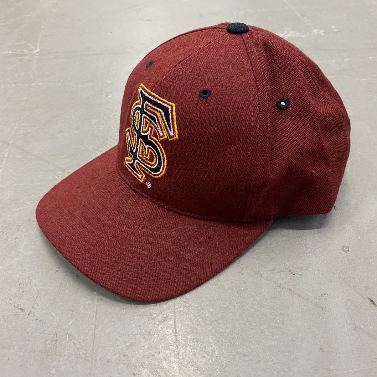 Top Of The World × Vintage Vtg 90s FSU Seminoles Top of the World Graffiti Snapback ToW Size ONE SIZE - 3 Thumbnail
