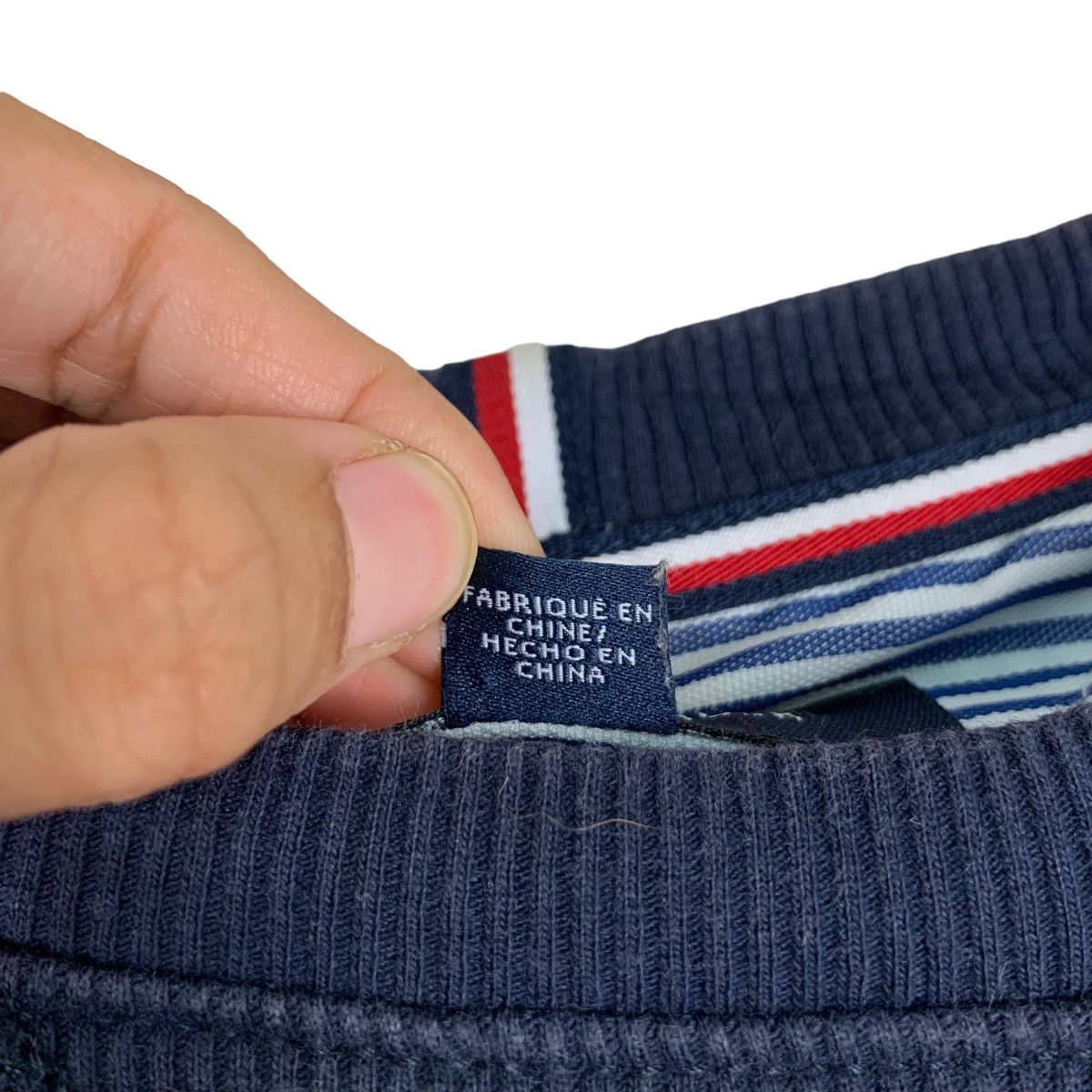 Tommy Hilfiger TOMMY HILFIGER Big Logo Sweatshirts #0694-C32 Size US S / EU 44-46 / 1 - 12 Thumbnail