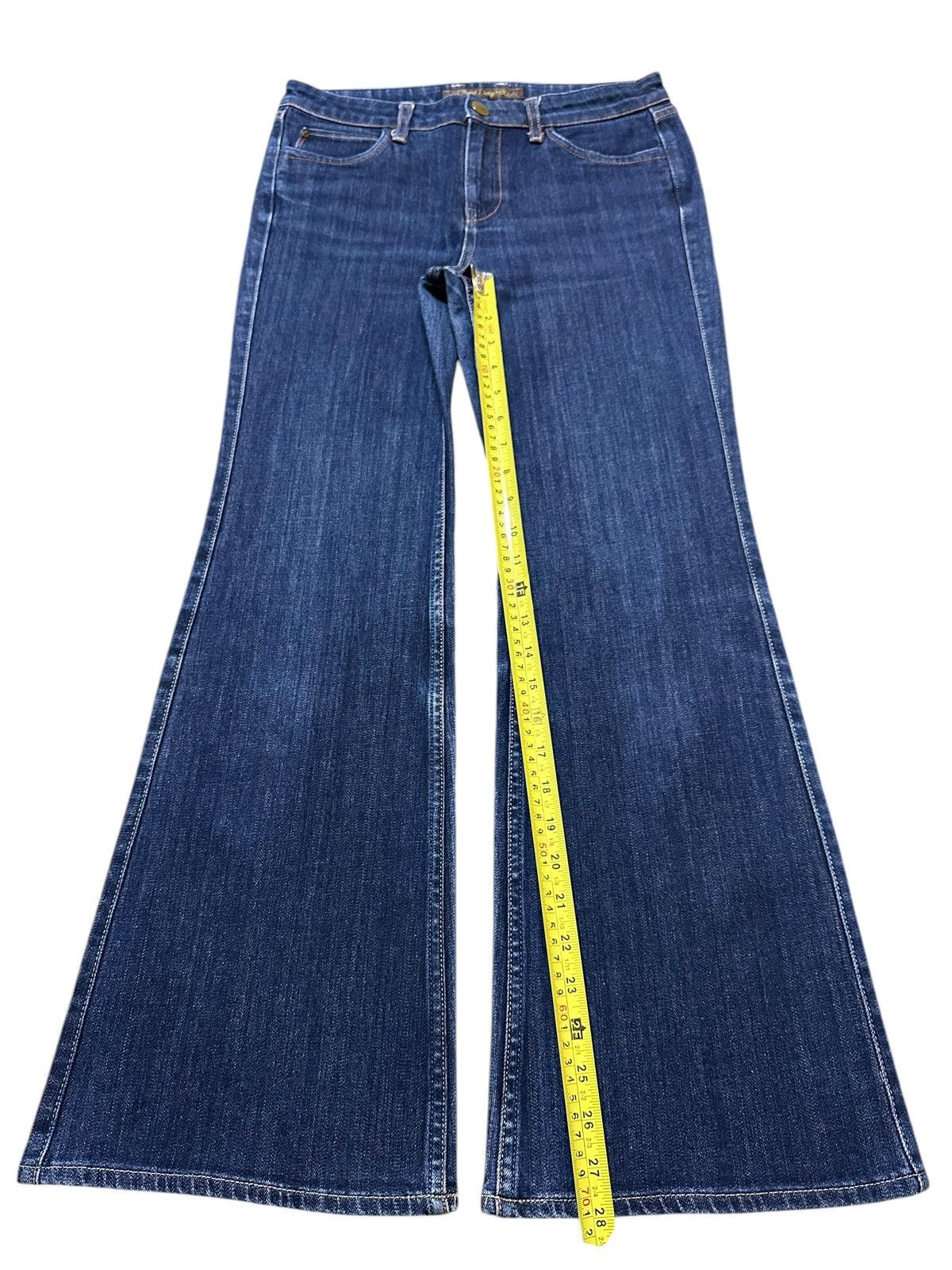Japanese Brand Vintage Japanese Uniqlo Blue Wash Style Wide Leg Jeans Size US 30 / EU 46 - 13 Thumbnail