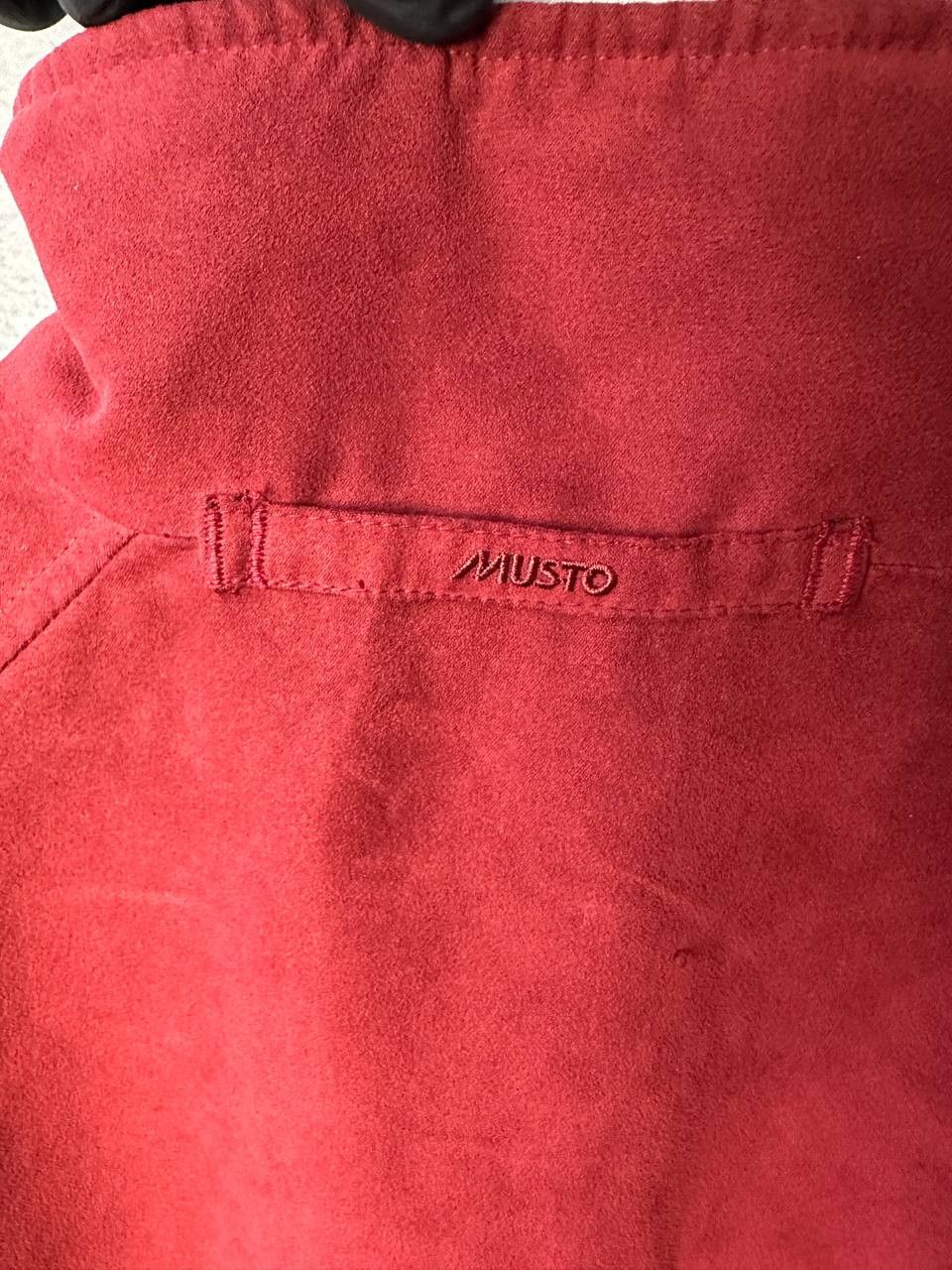 Designer × Musto × Vintage Musto Purple Label Jacket Burgundy Zip Buttons Coat Belted Size M / US 6-8 / IT 42-44 - 11 Thumbnail