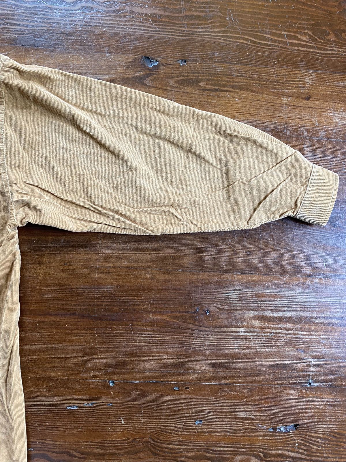 Vintage Vintage 80’s Smash Tan Camel Corduroy Button Up Shirt Size US XL / EU 56 / 4 - 7 Thumbnail