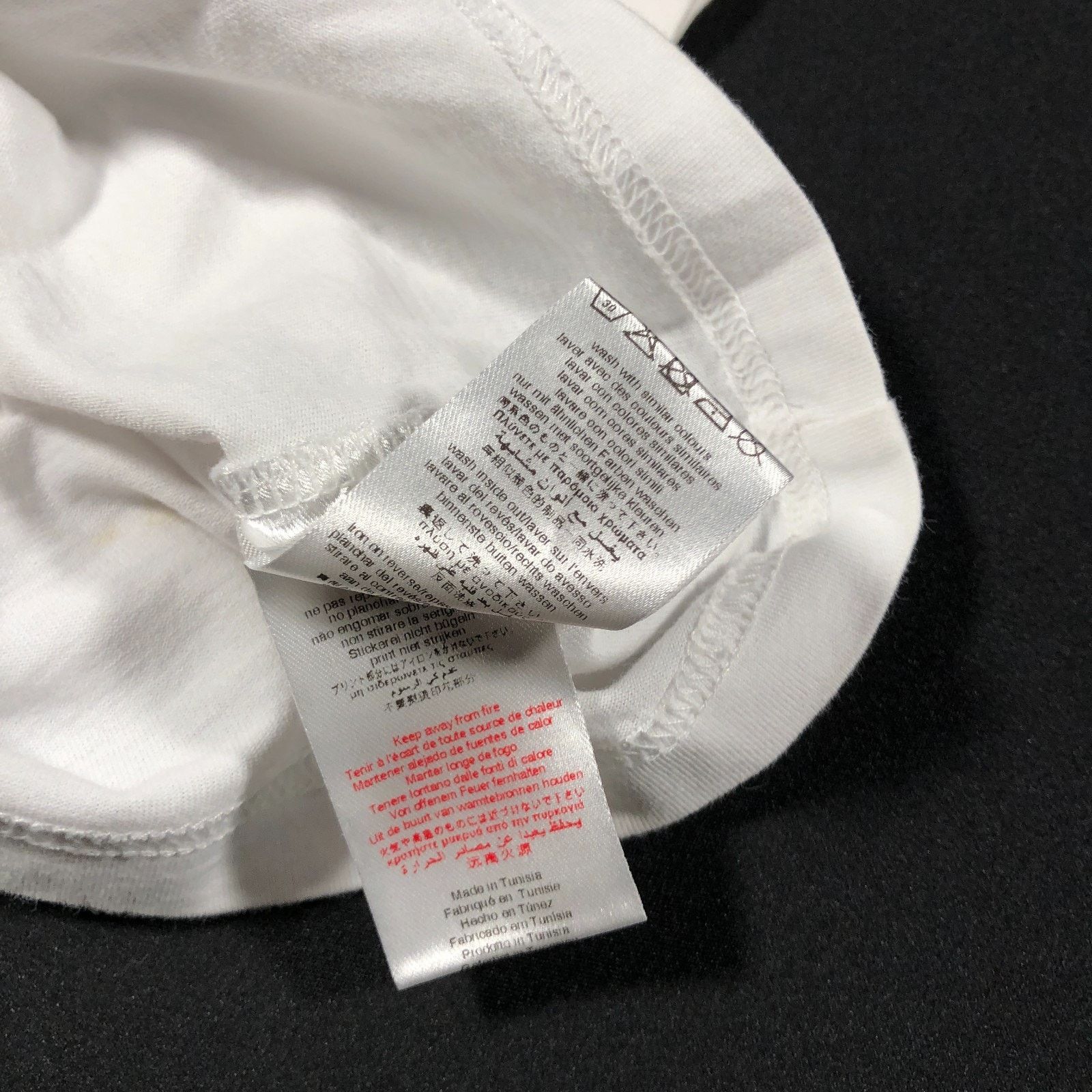Givenchy Givenchy Kids Logo White Black Tee T Shirt Size 4 4T B1 Size US XXS / EU 40 - 5 Thumbnail