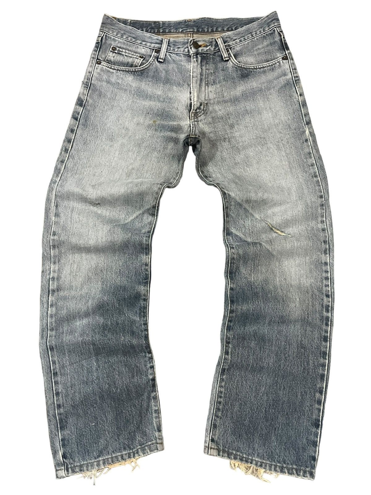 Edwin Vintage Edwin Extra Extreme Fade Wash Distressed Loose Jeans Size US 32 / EU 48 - 5 Thumbnail